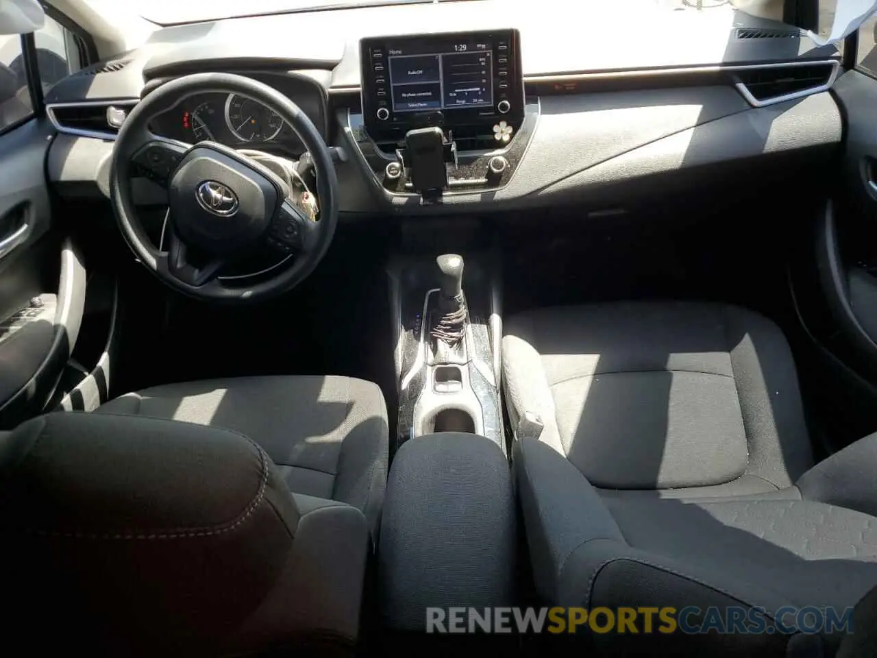 8 fotografías del automóvil dañado 5YFEPMAE0MP250871 TOYOTA COROLLA 2021