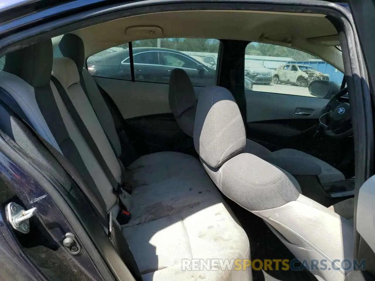 10 fotografías del automóvil dañado 5YFEPMAE0MP262793 TOYOTA COROLLA 2021