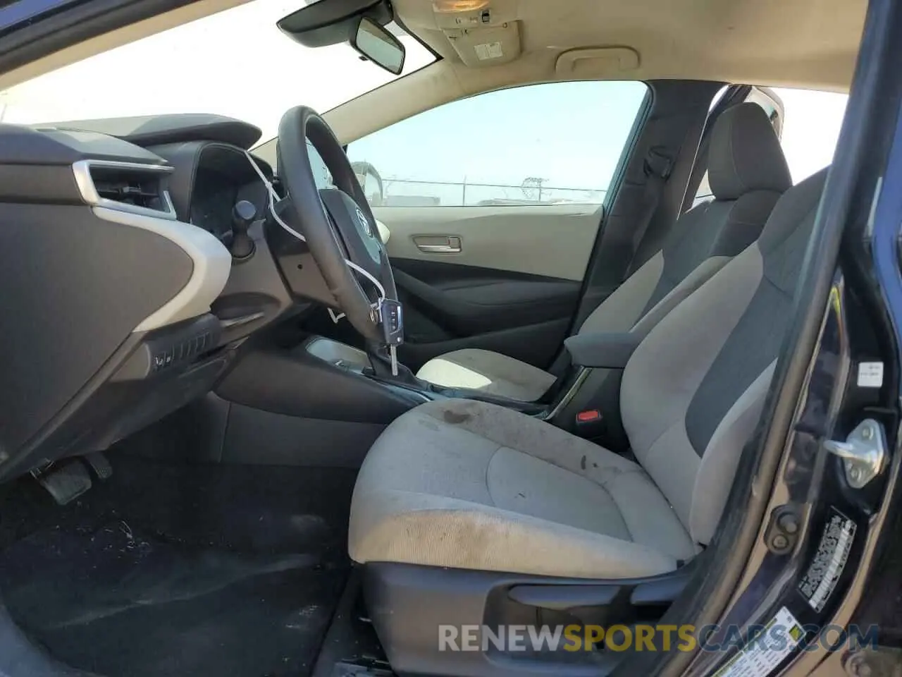 7 fotografías del automóvil dañado 5YFEPMAE0MP262793 TOYOTA COROLLA 2021