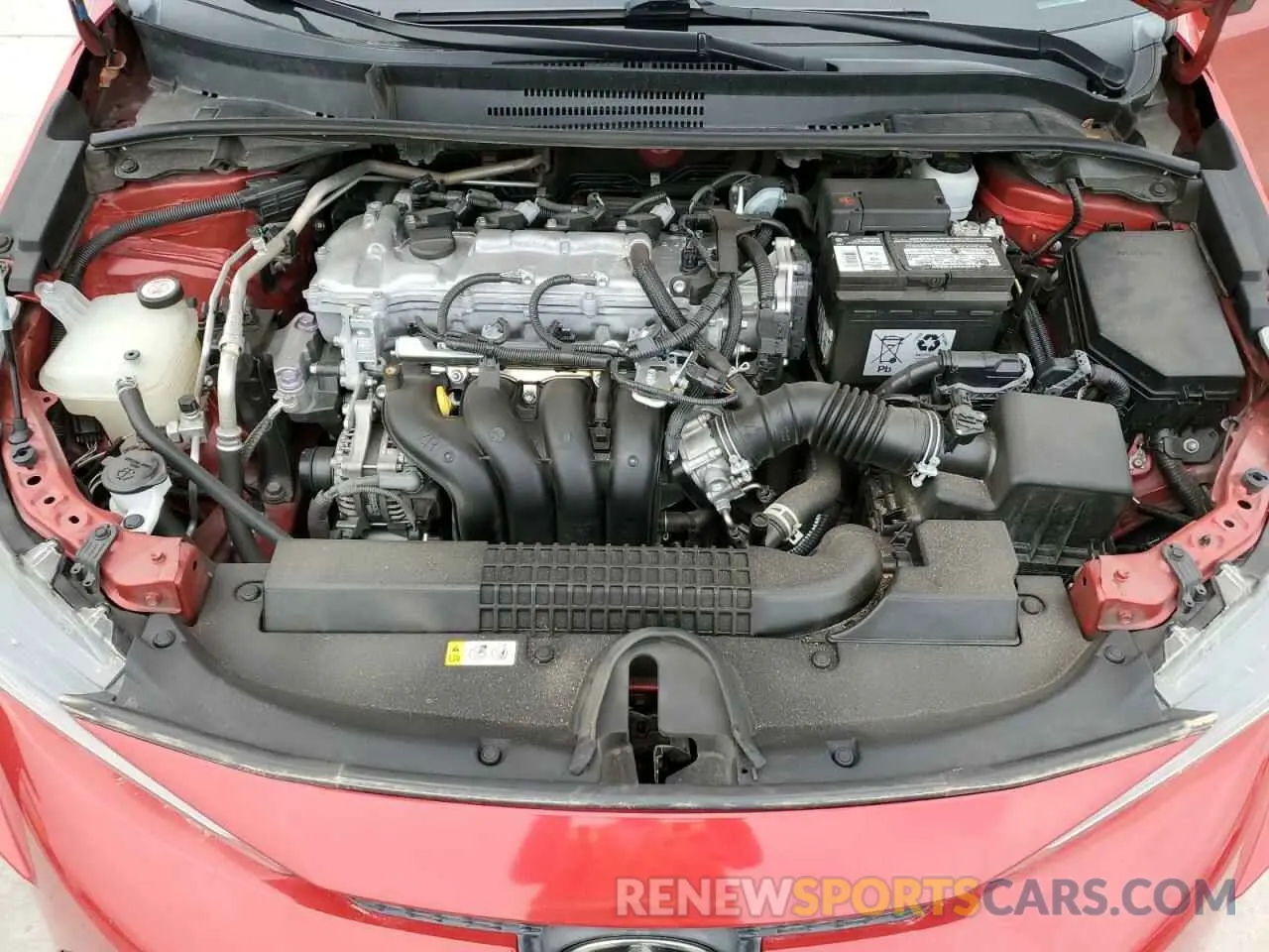 11 fotografías del automóvil dañado 5YFEPMAE0MP263278 TOYOTA COROLLA 2021