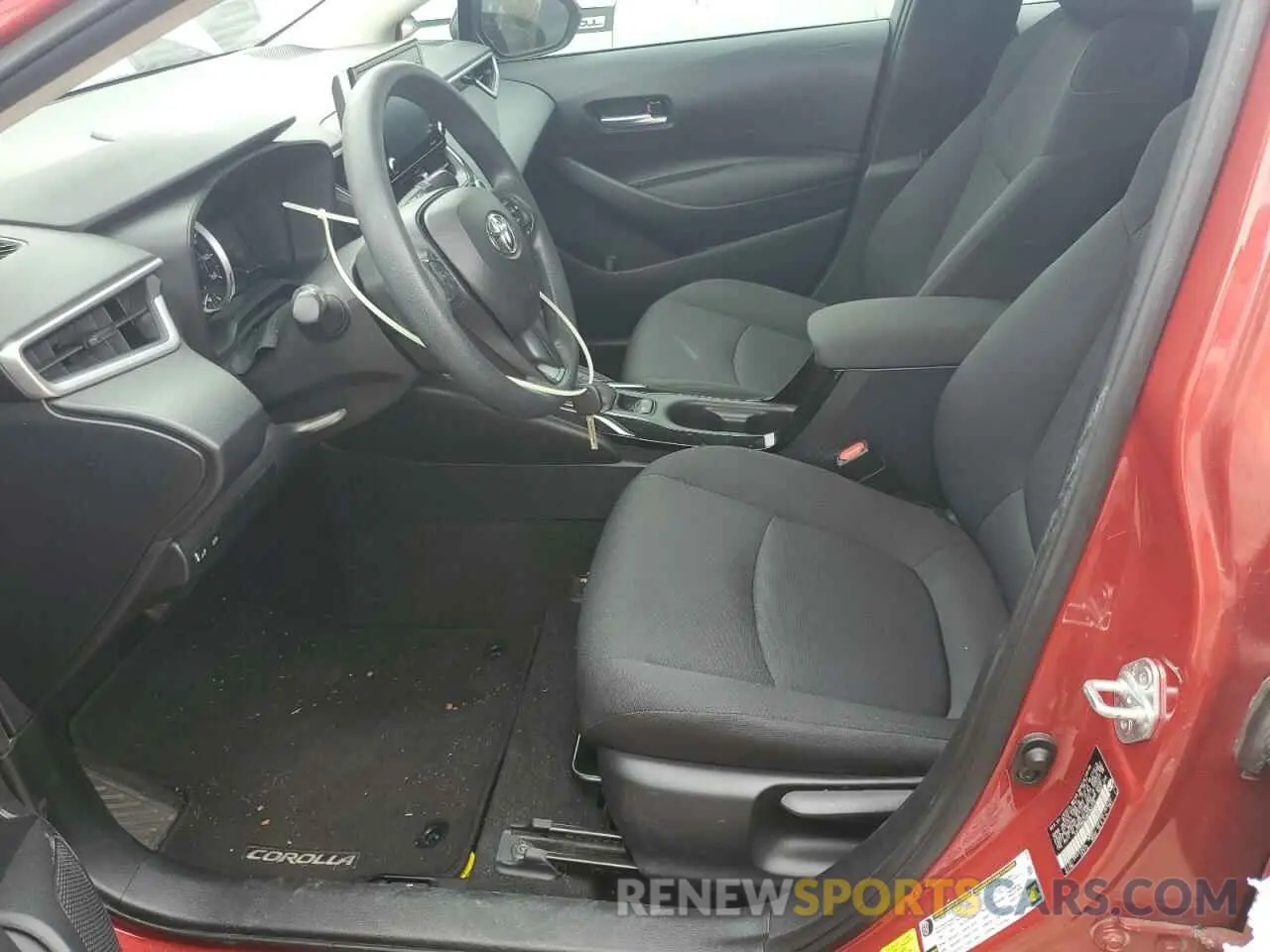 7 fotografías del automóvil dañado 5YFEPMAE0MP263278 TOYOTA COROLLA 2021