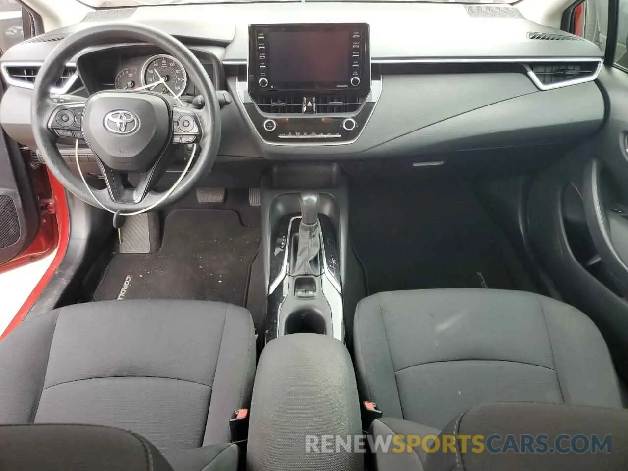 8 fotografías del automóvil dañado 5YFEPMAE0MP263278 TOYOTA COROLLA 2021
