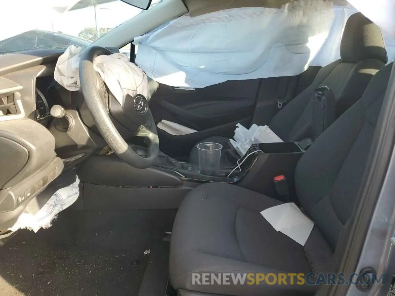 7 fotografías del automóvil dañado 5YFEPMAE1MP148642 TOYOTA COROLLA 2021