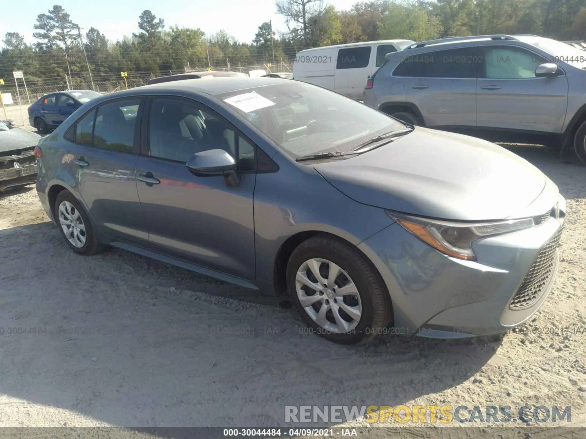 1 fotografías del automóvil dañado 5YFEPMAE1MP152190 TOYOTA COROLLA 2021