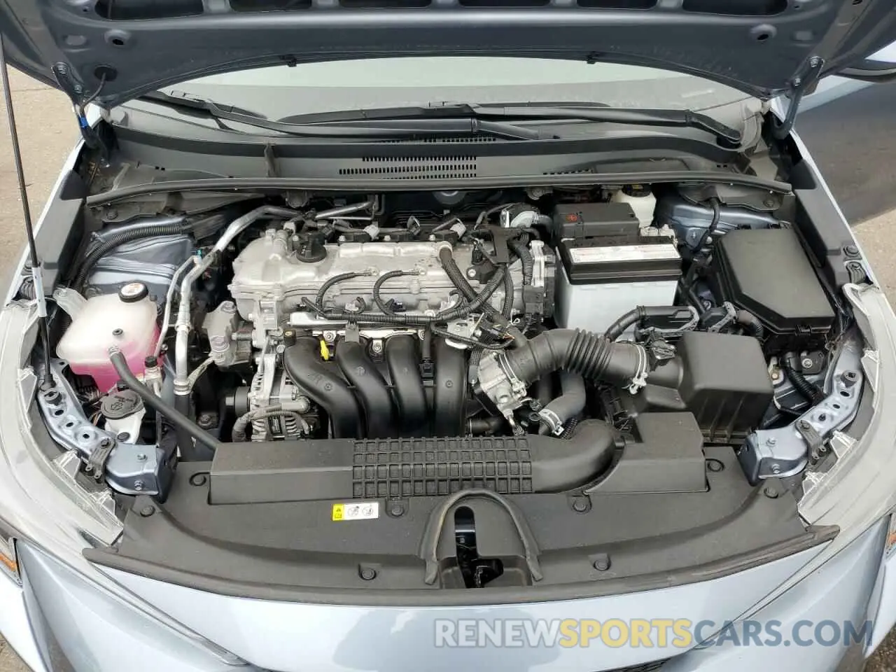11 fotografías del automóvil dañado 5YFEPMAE1MP156577 TOYOTA COROLLA 2021