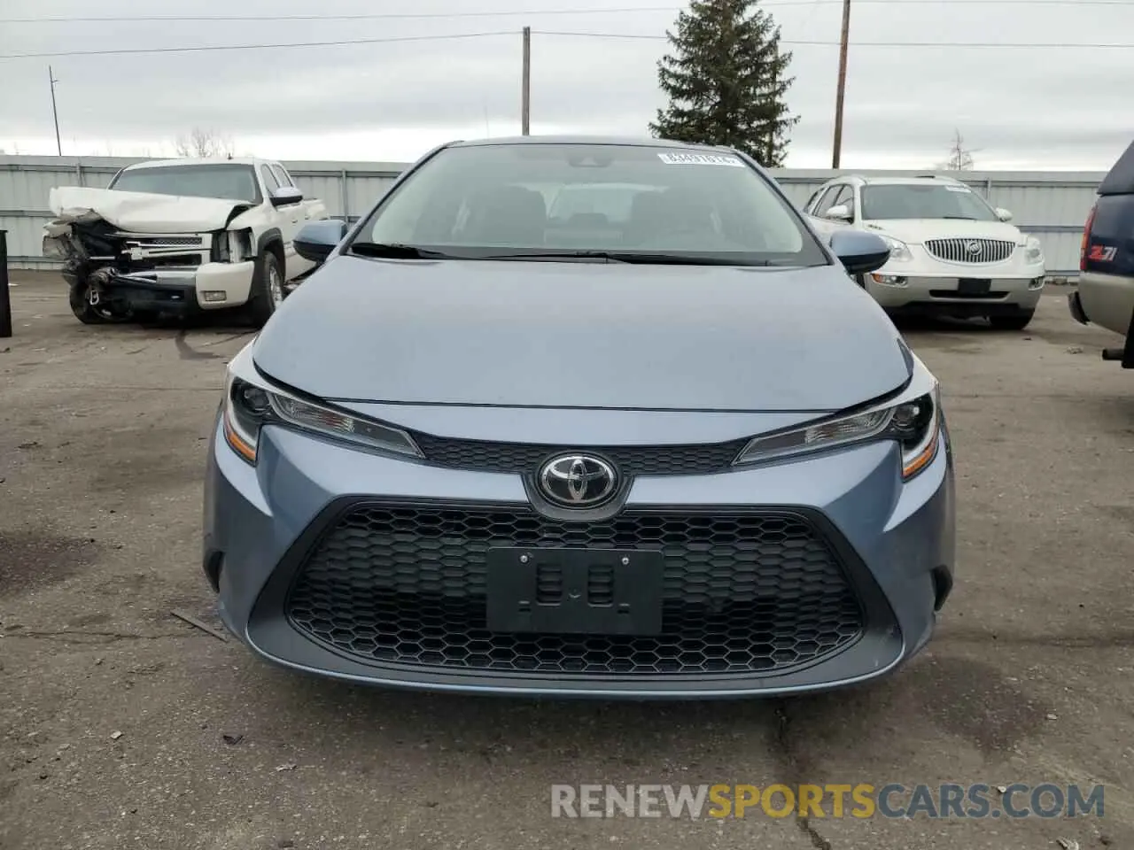 5 fotografías del automóvil dañado 5YFEPMAE1MP156577 TOYOTA COROLLA 2021