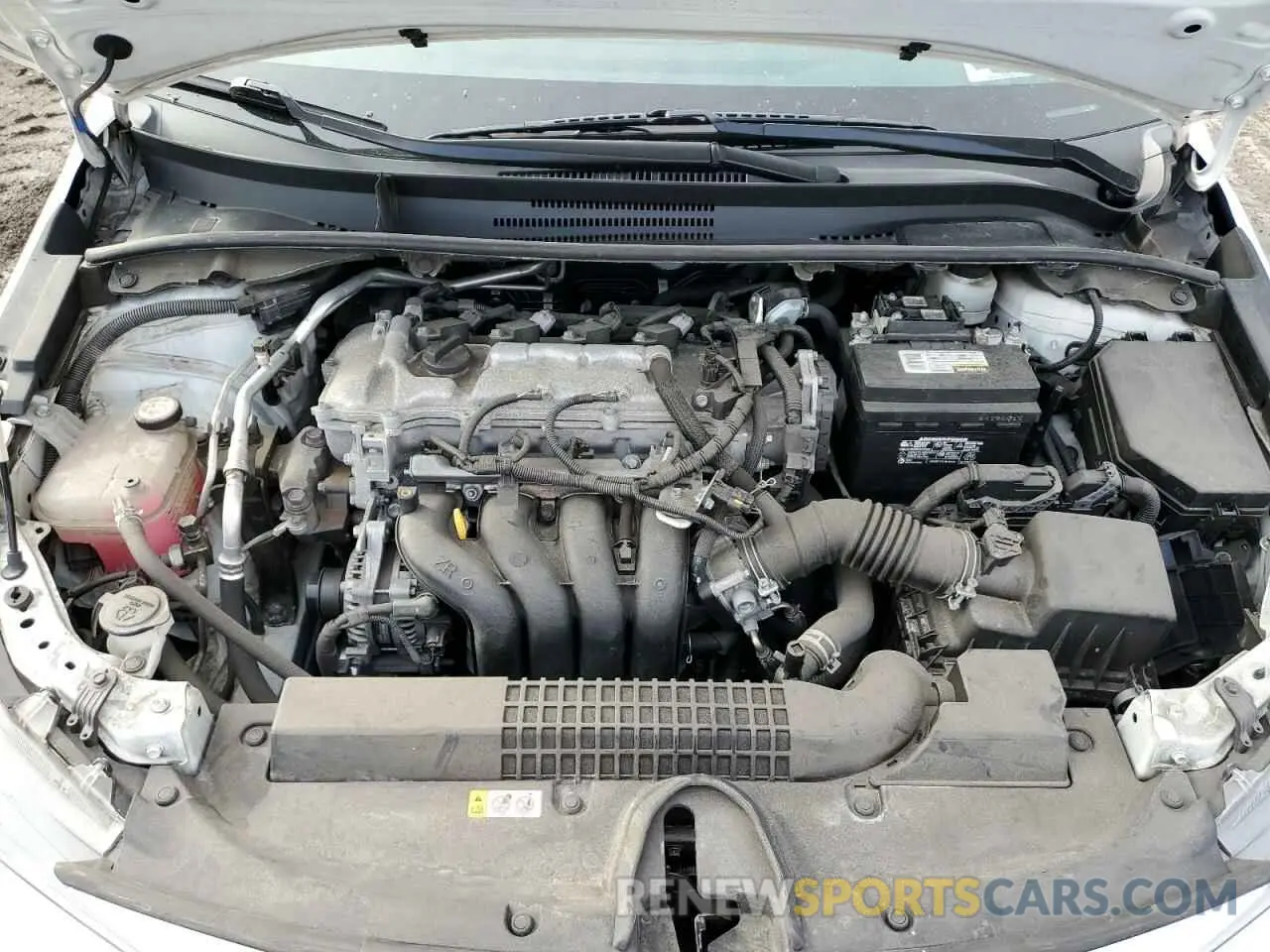11 fotografías del automóvil dañado 5YFEPMAE1MP157969 TOYOTA COROLLA 2021