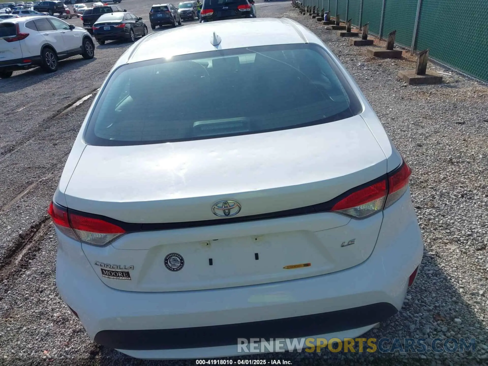 16 fotografías del automóvil dañado 5YFEPMAE1MP165473 TOYOTA COROLLA 2021