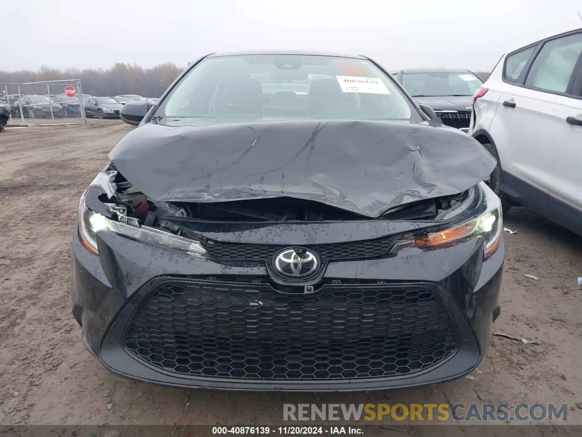 12 fotografías del automóvil dañado 5YFEPMAE1MP168468 TOYOTA COROLLA 2021