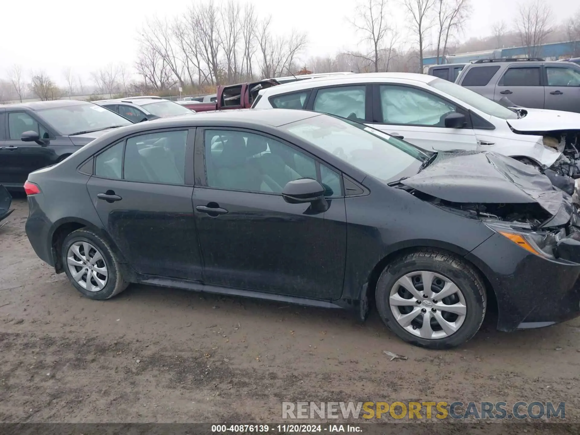 13 fotografías del automóvil dañado 5YFEPMAE1MP168468 TOYOTA COROLLA 2021