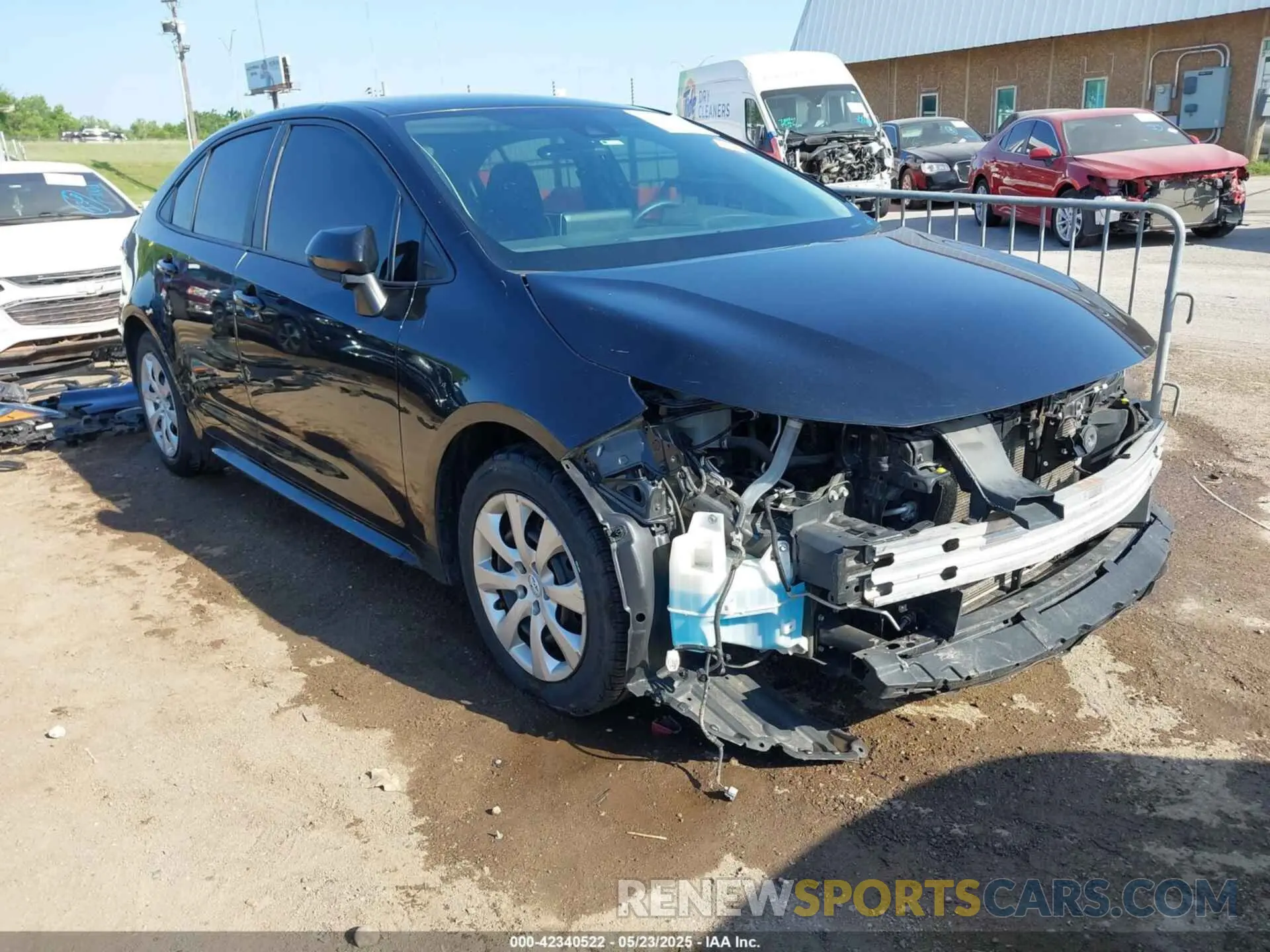 1 fotografías del automóvil dañado 5YFEPMAE1MP169670 TOYOTA COROLLA 2021
