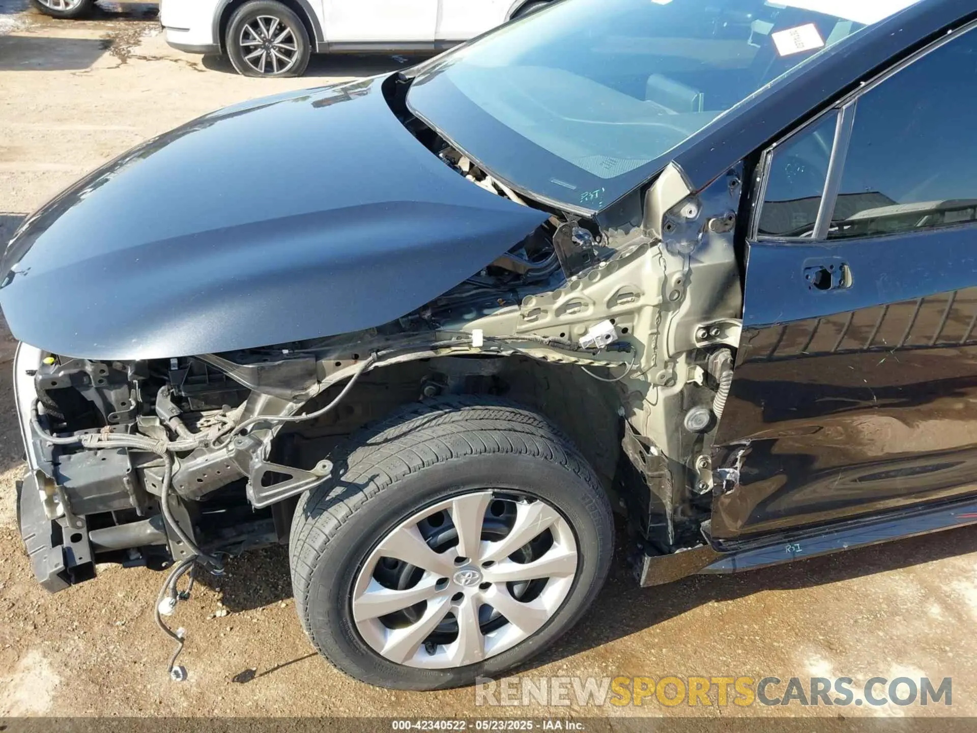 6 fotografías del automóvil dañado 5YFEPMAE1MP169670 TOYOTA COROLLA 2021
