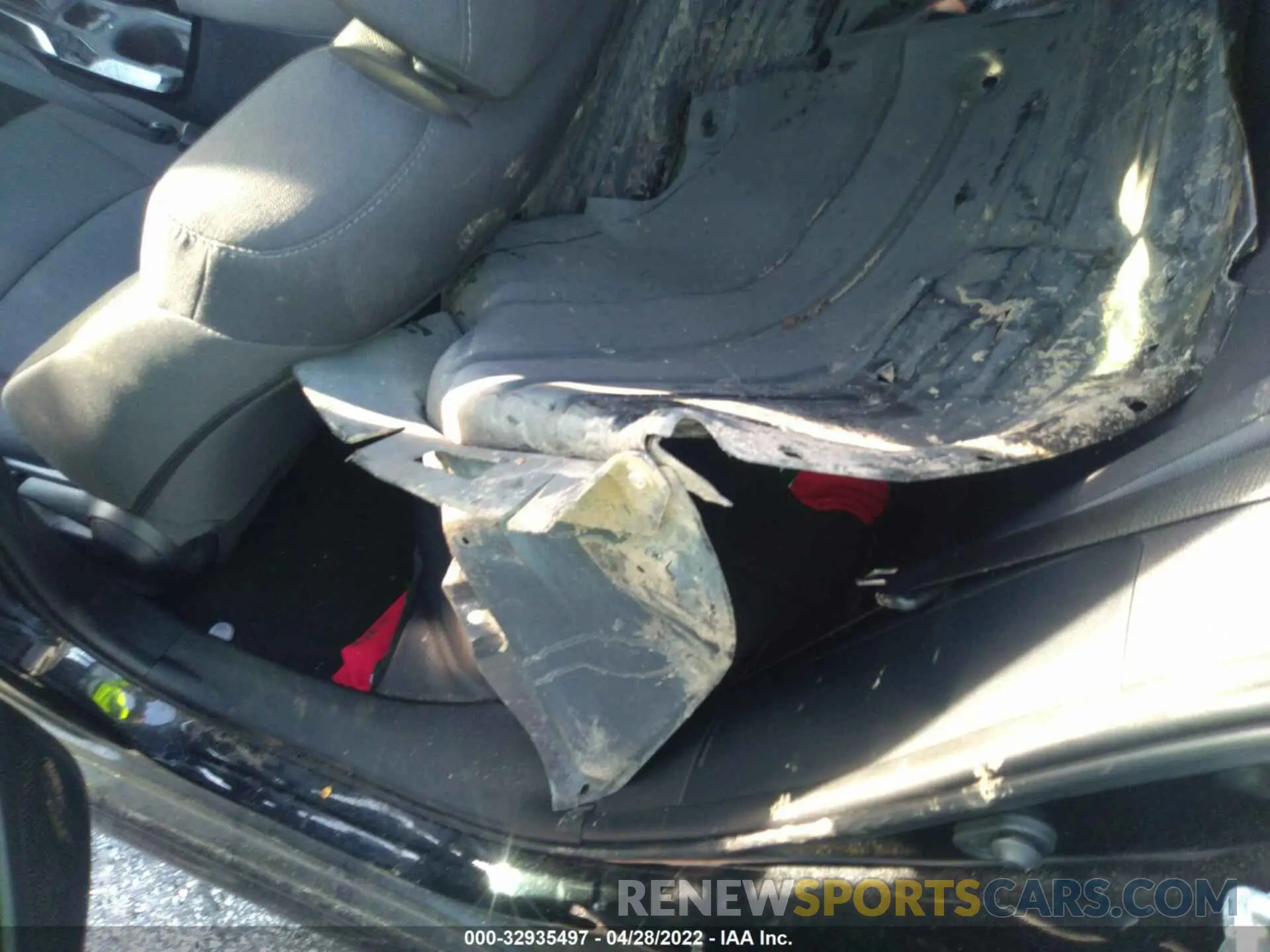 12 fotografías del automóvil dañado 5YFEPMAE1MP173203 TOYOTA COROLLA 2021