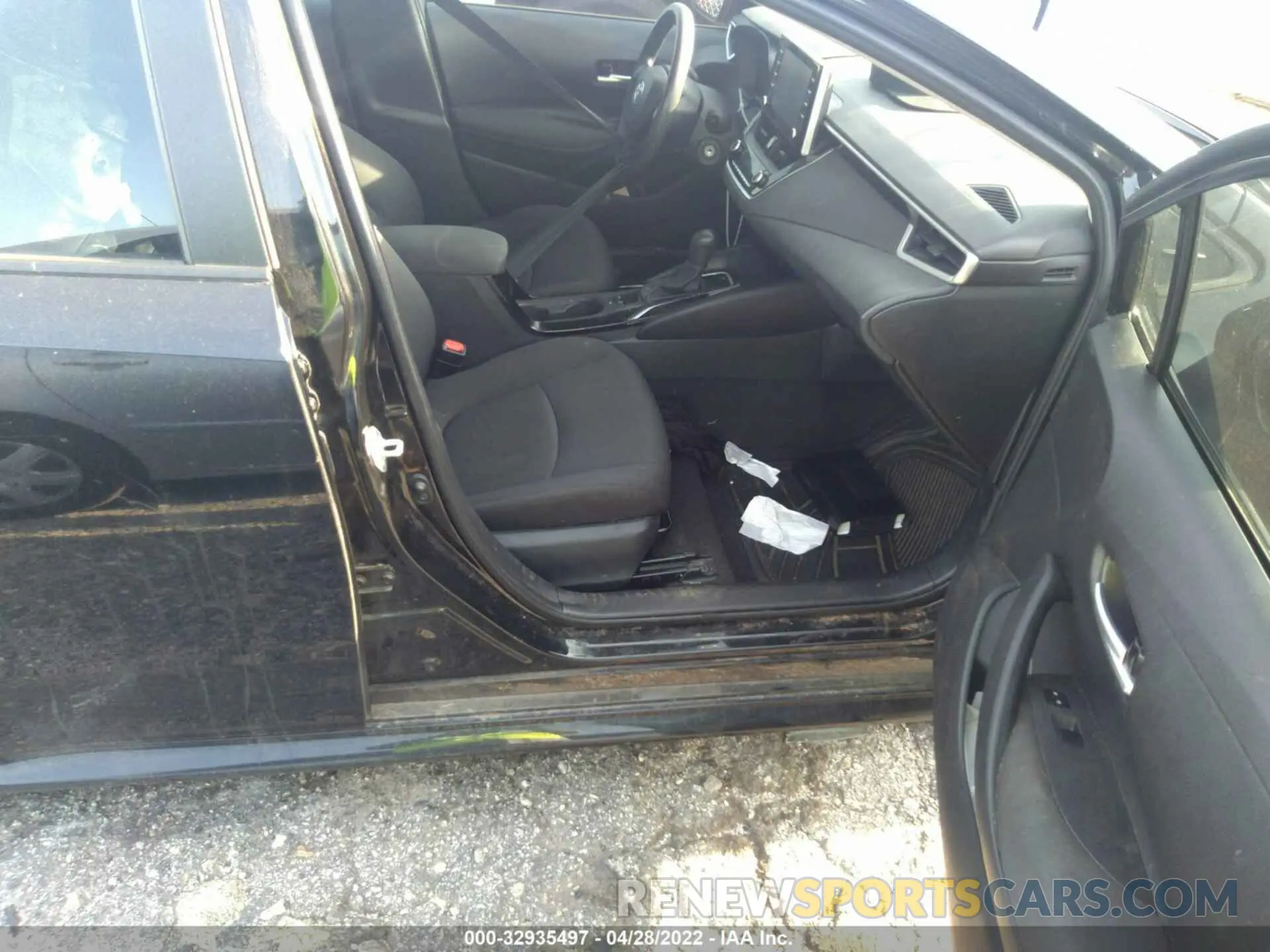 5 fotografías del automóvil dañado 5YFEPMAE1MP173203 TOYOTA COROLLA 2021