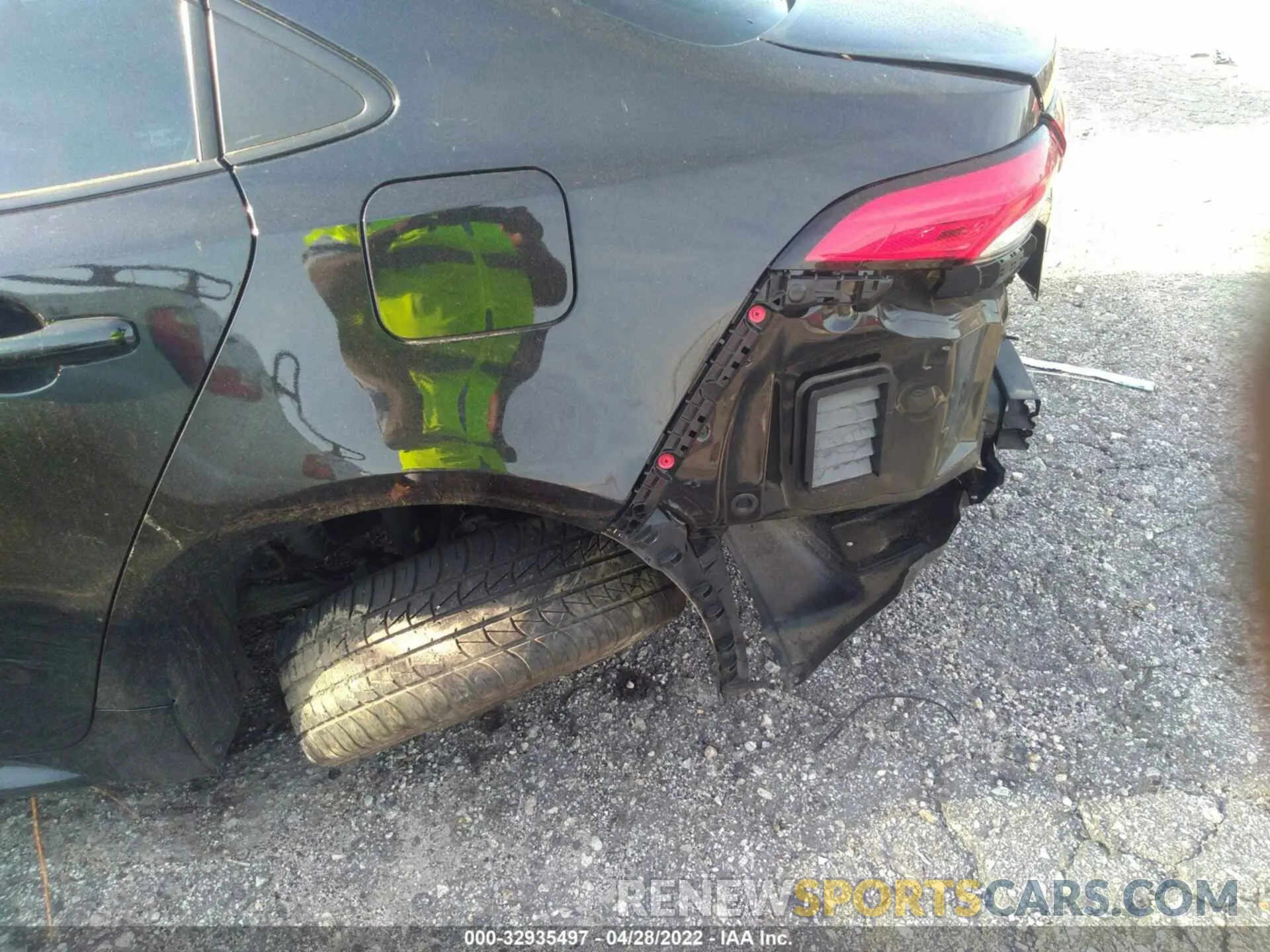 6 fotografías del automóvil dañado 5YFEPMAE1MP173203 TOYOTA COROLLA 2021