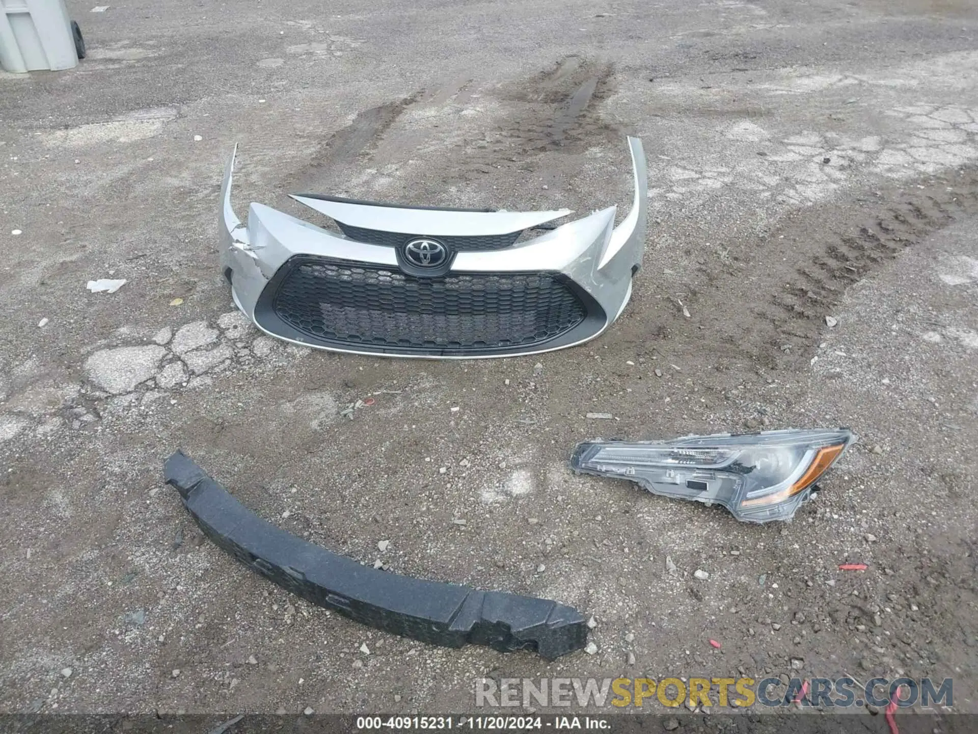 12 fotografías del automóvil dañado 5YFEPMAE1MP175159 TOYOTA COROLLA 2021