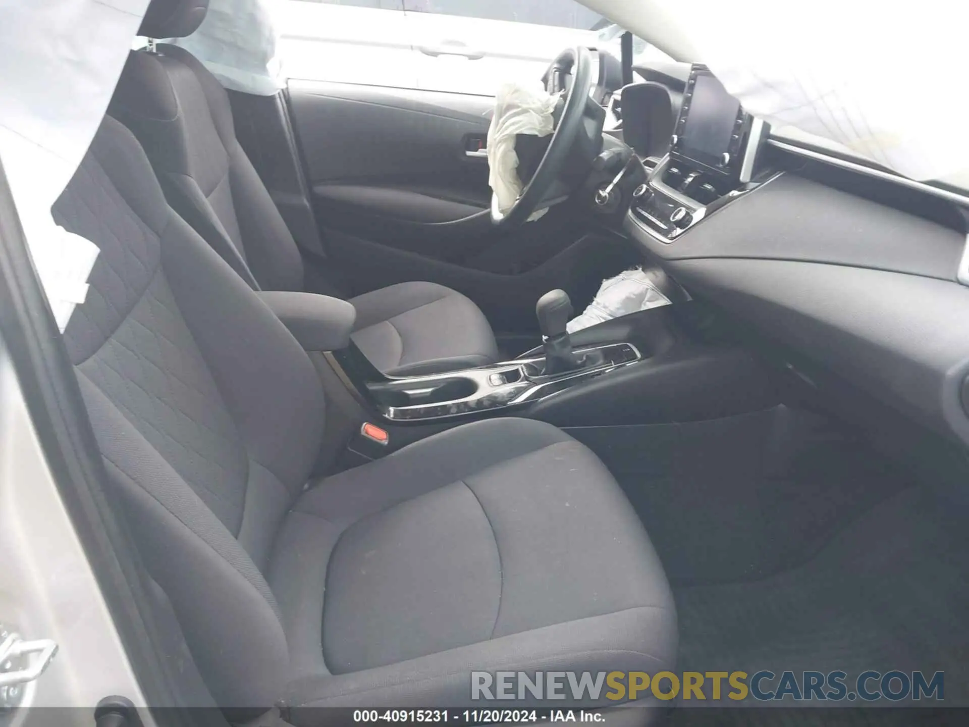 5 fotografías del automóvil dañado 5YFEPMAE1MP175159 TOYOTA COROLLA 2021