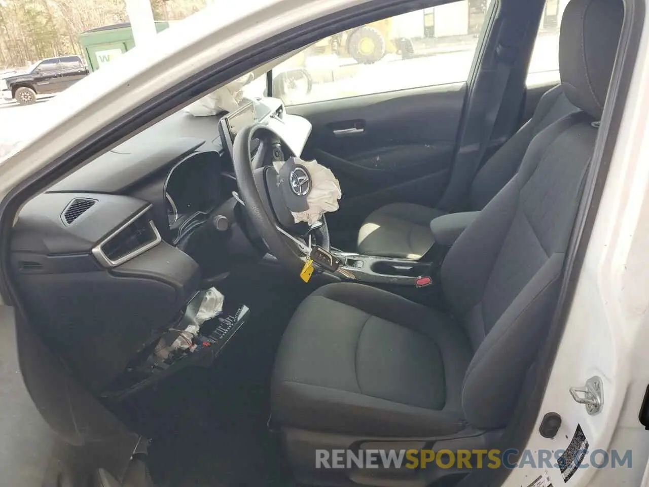 7 fotografías del automóvil dañado 5YFEPMAE1MP181172 TOYOTA COROLLA 2021
