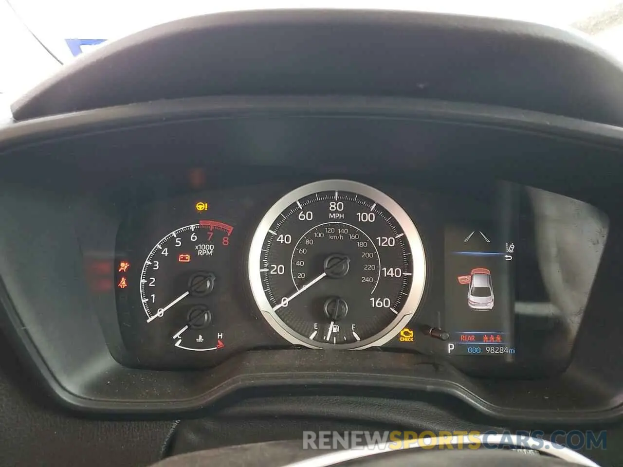 9 fotografías del automóvil dañado 5YFEPMAE1MP181172 TOYOTA COROLLA 2021