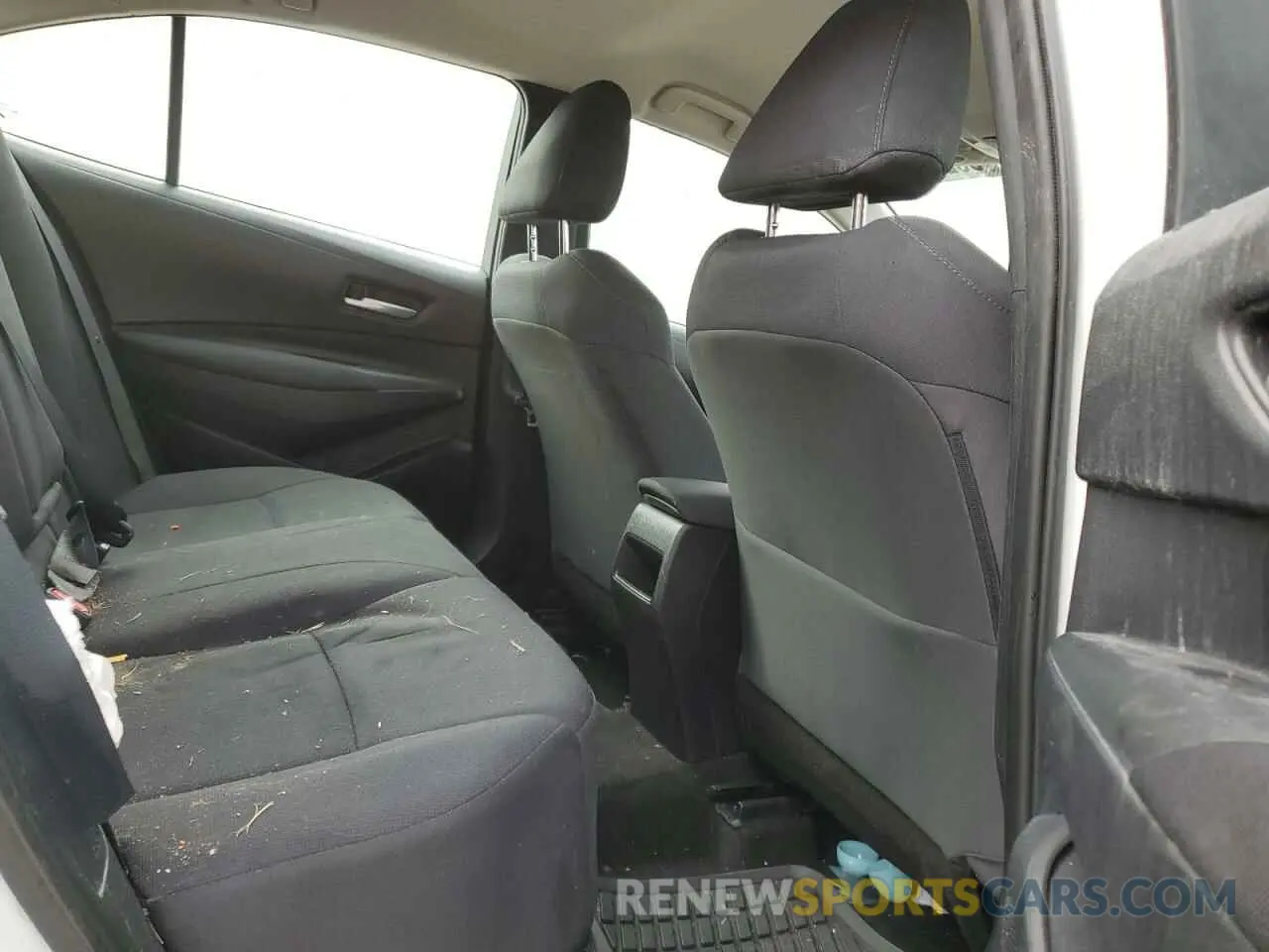 10 fotografías del automóvil dañado 5YFEPMAE1MP186551 TOYOTA COROLLA 2021