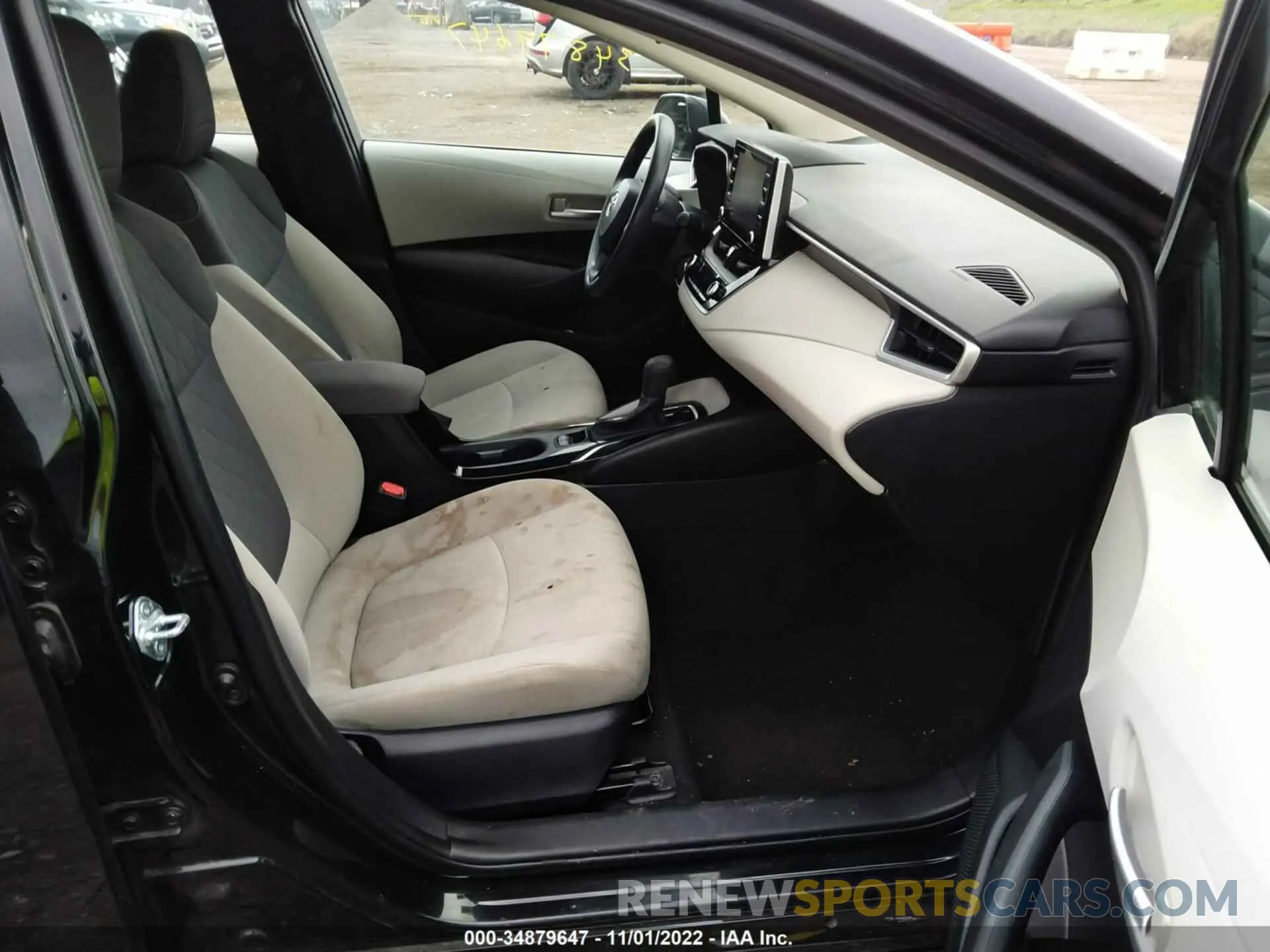 5 fotografías del automóvil dañado 5YFEPMAE1MP187862 TOYOTA COROLLA 2021