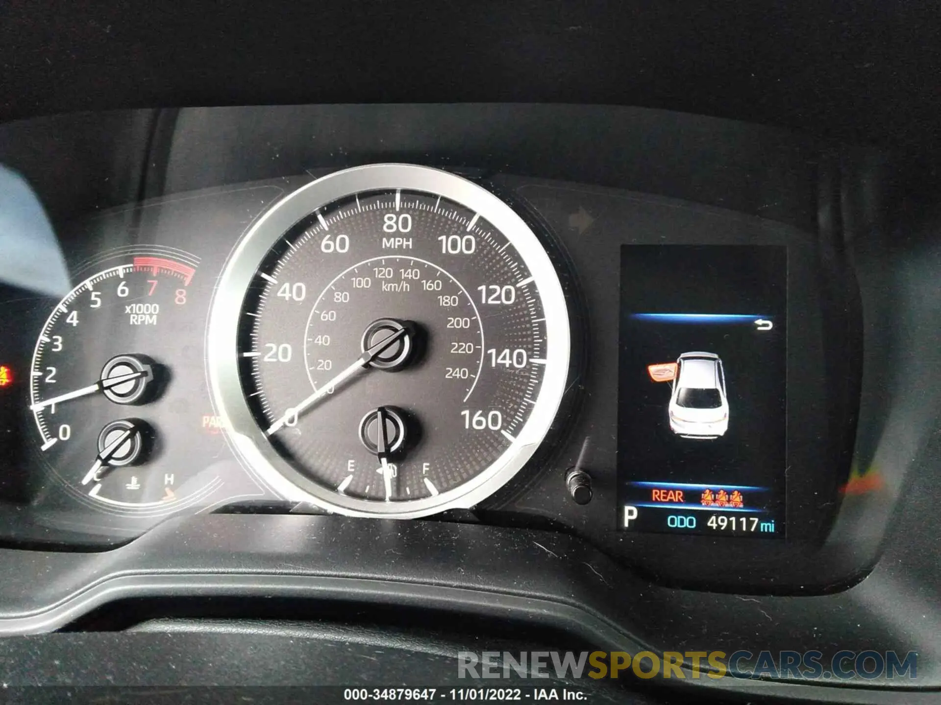 7 fotografías del automóvil dañado 5YFEPMAE1MP187862 TOYOTA COROLLA 2021