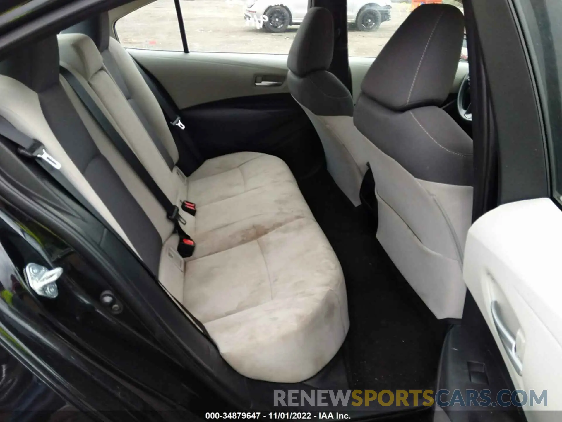 8 fotografías del automóvil dañado 5YFEPMAE1MP187862 TOYOTA COROLLA 2021