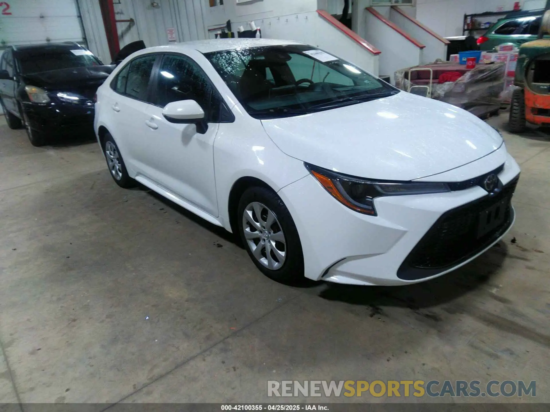 1 fotografías del automóvil dañado 5YFEPMAE1MP189952 TOYOTA COROLLA 2021
