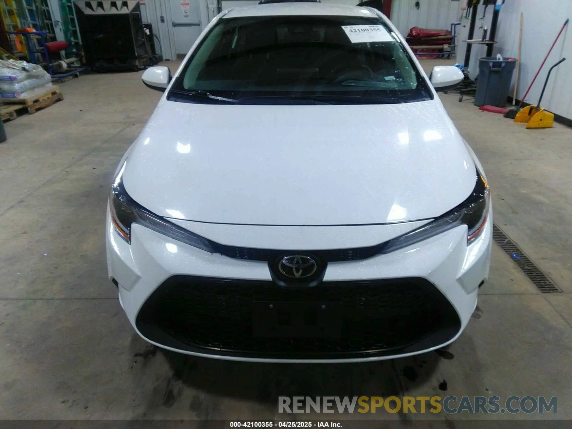 6 fotografías del automóvil dañado 5YFEPMAE1MP189952 TOYOTA COROLLA 2021