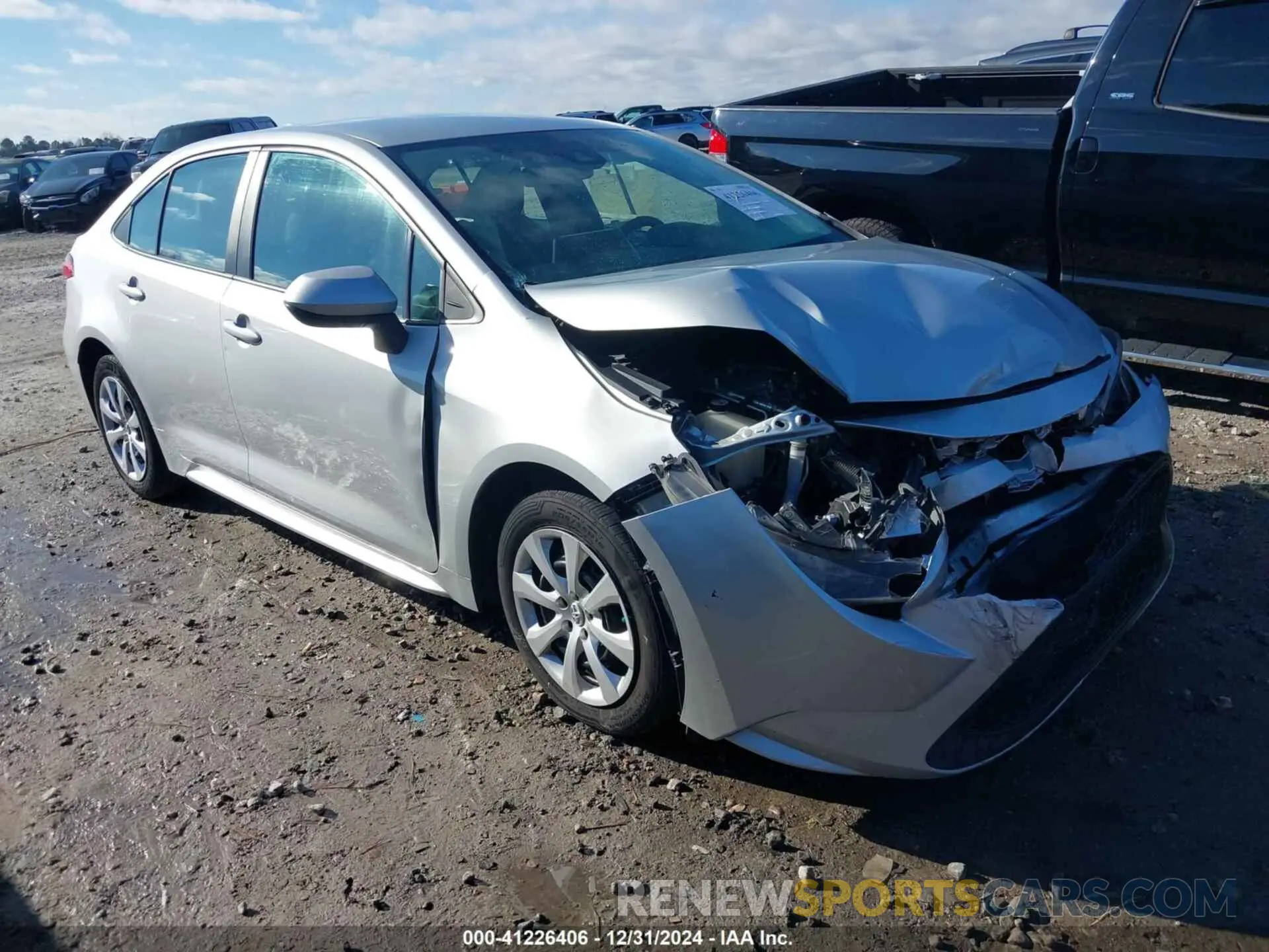 1 fotografías del automóvil dañado 5YFEPMAE1MP190065 TOYOTA COROLLA 2021