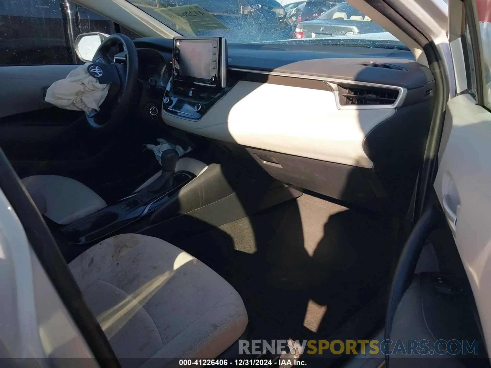 5 fotografías del automóvil dañado 5YFEPMAE1MP190065 TOYOTA COROLLA 2021
