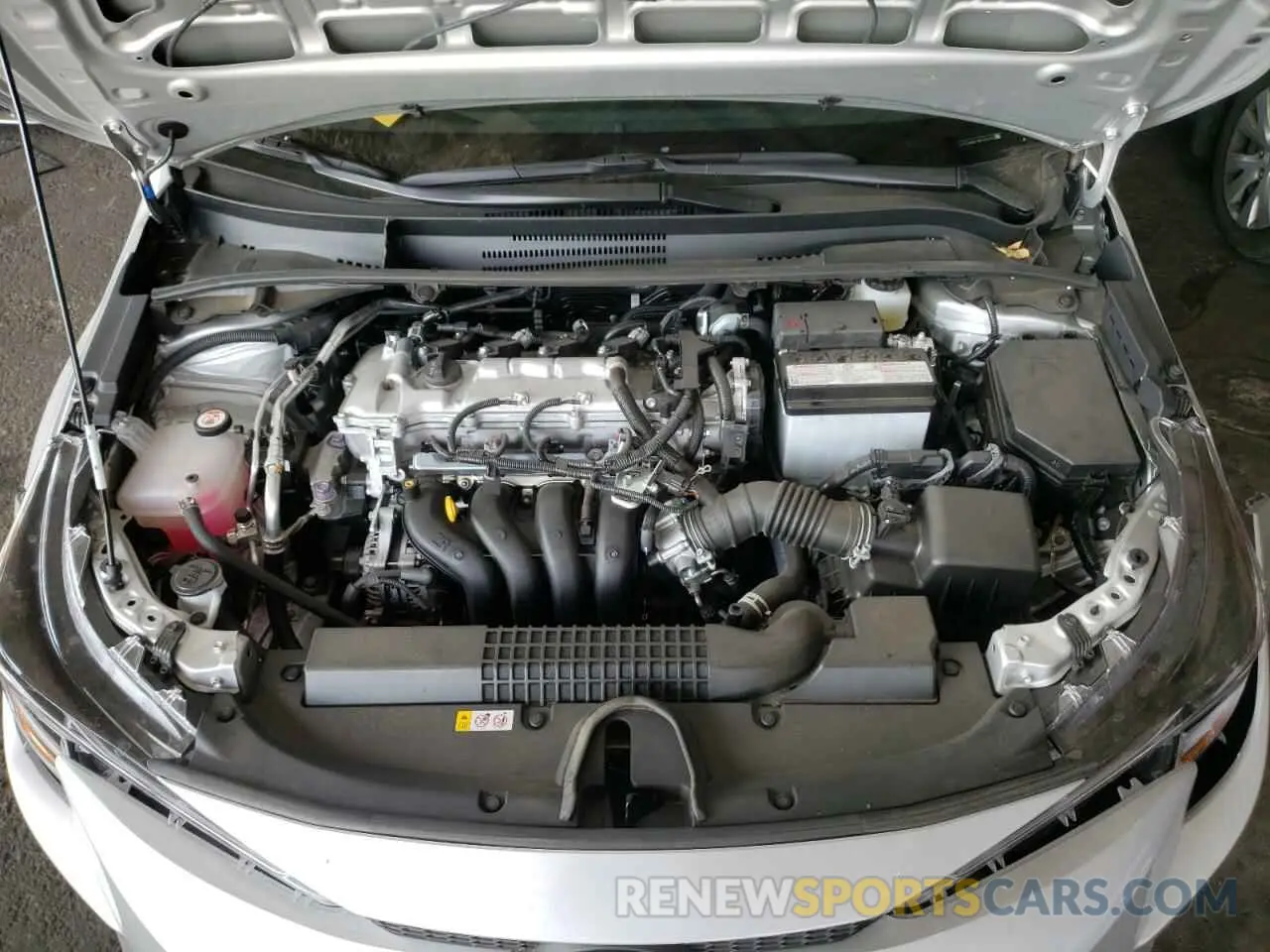 7 fotografías del automóvil dañado 5YFEPMAE1MP194505 TOYOTA COROLLA 2021
