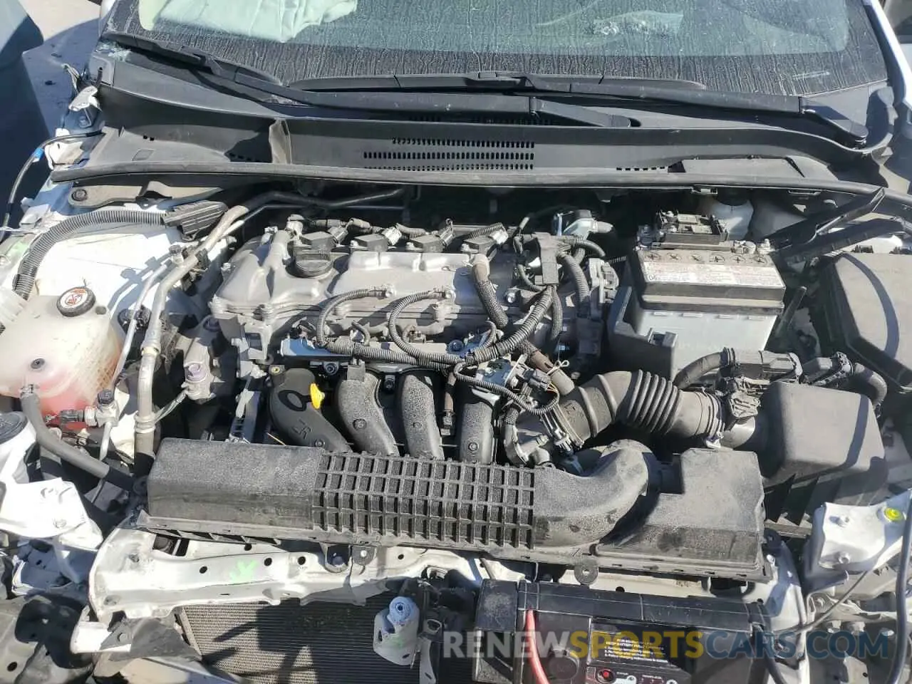 11 fotografías del automóvil dañado 5YFEPMAE1MP201789 TOYOTA COROLLA 2021