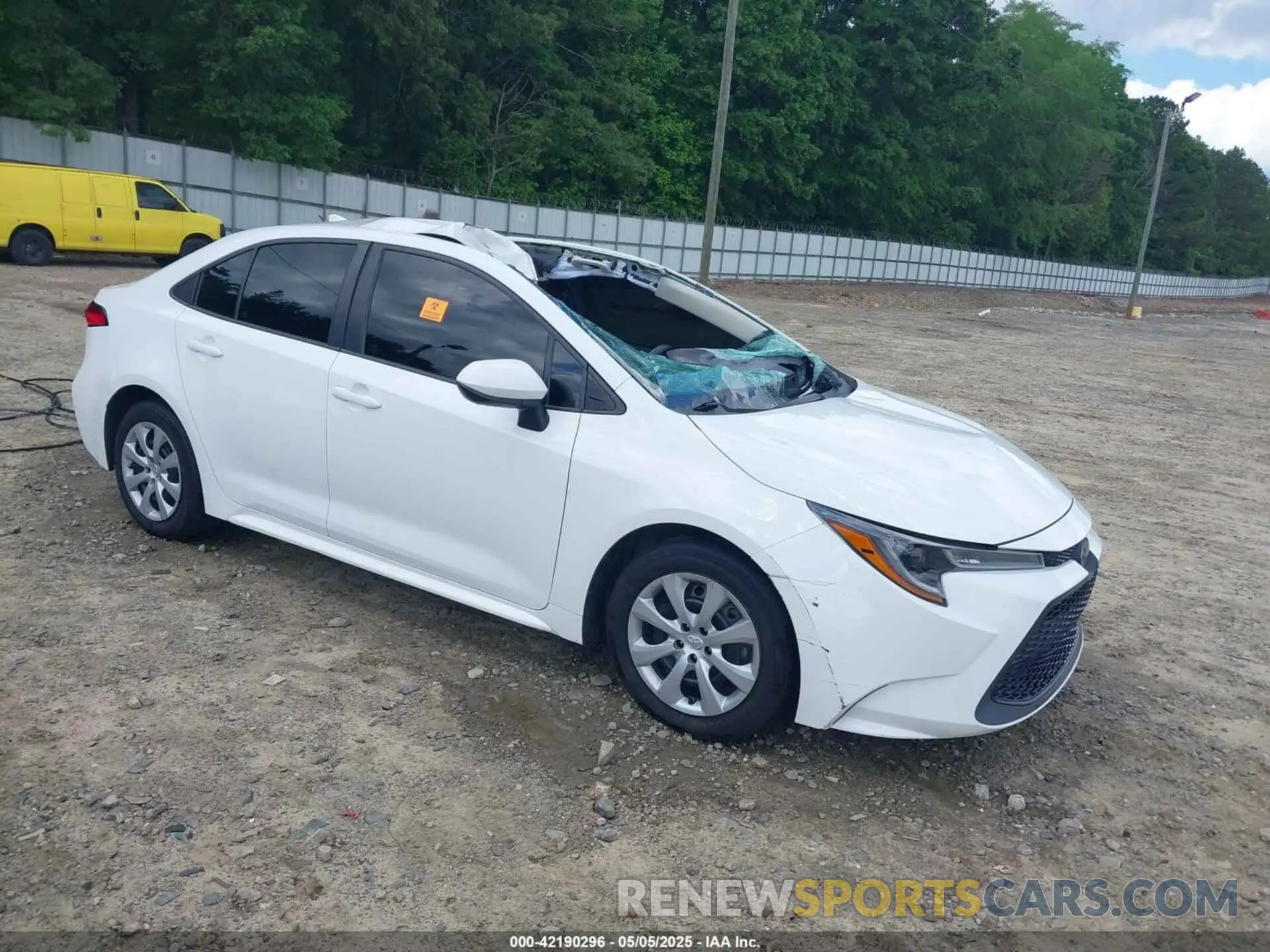 1 fotografías del automóvil dañado 5YFEPMAE1MP201811 TOYOTA COROLLA 2021