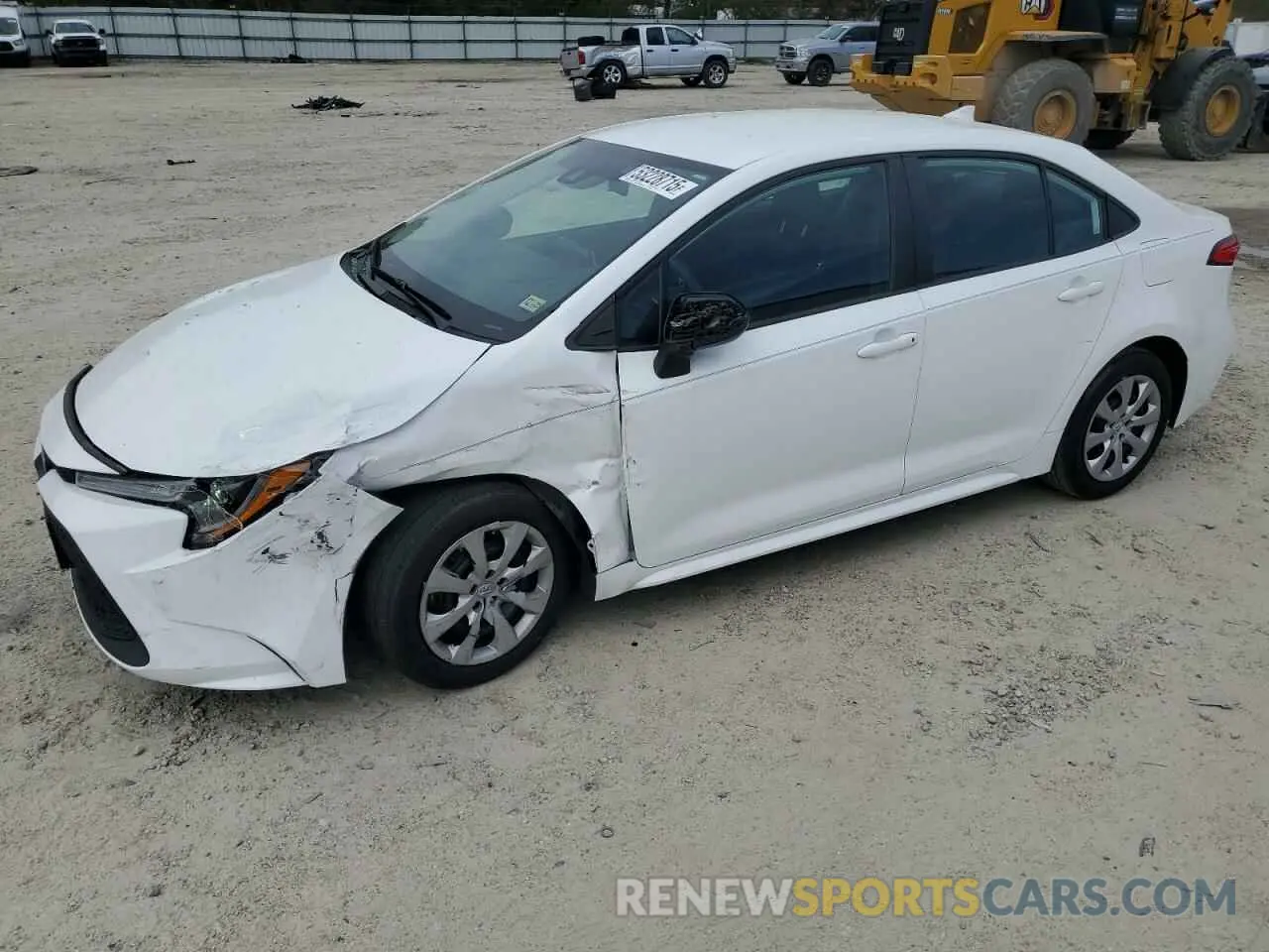 1 fotografías del automóvil dañado 5YFEPMAE1MP206006 TOYOTA COROLLA 2021
