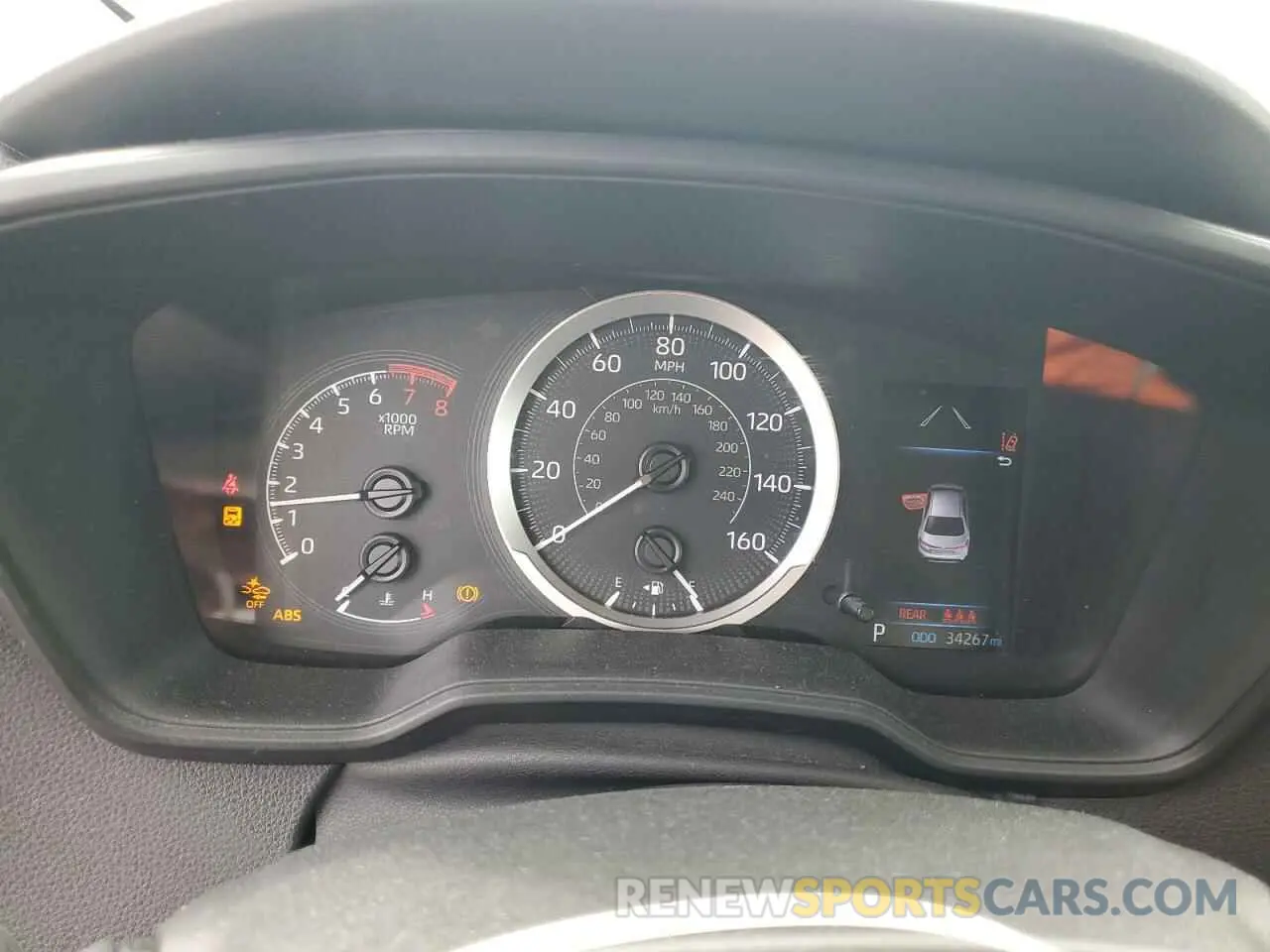 9 fotografías del automóvil dañado 5YFEPMAE1MP206006 TOYOTA COROLLA 2021