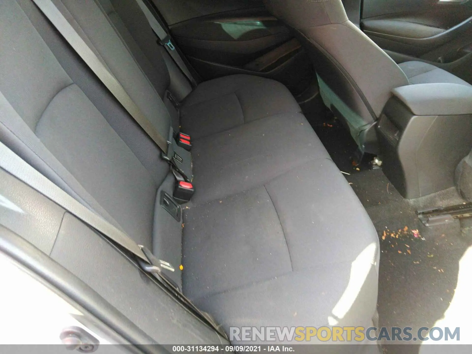 8 fotografías del automóvil dañado 5YFEPMAE1MP212310 TOYOTA COROLLA 2021