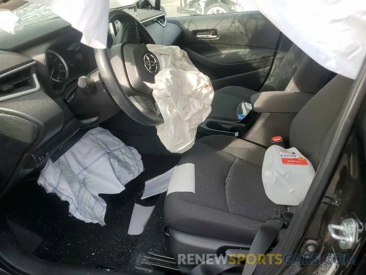 7 fotografías del automóvil dañado 5YFEPMAE1MP212811 TOYOTA COROLLA 2021