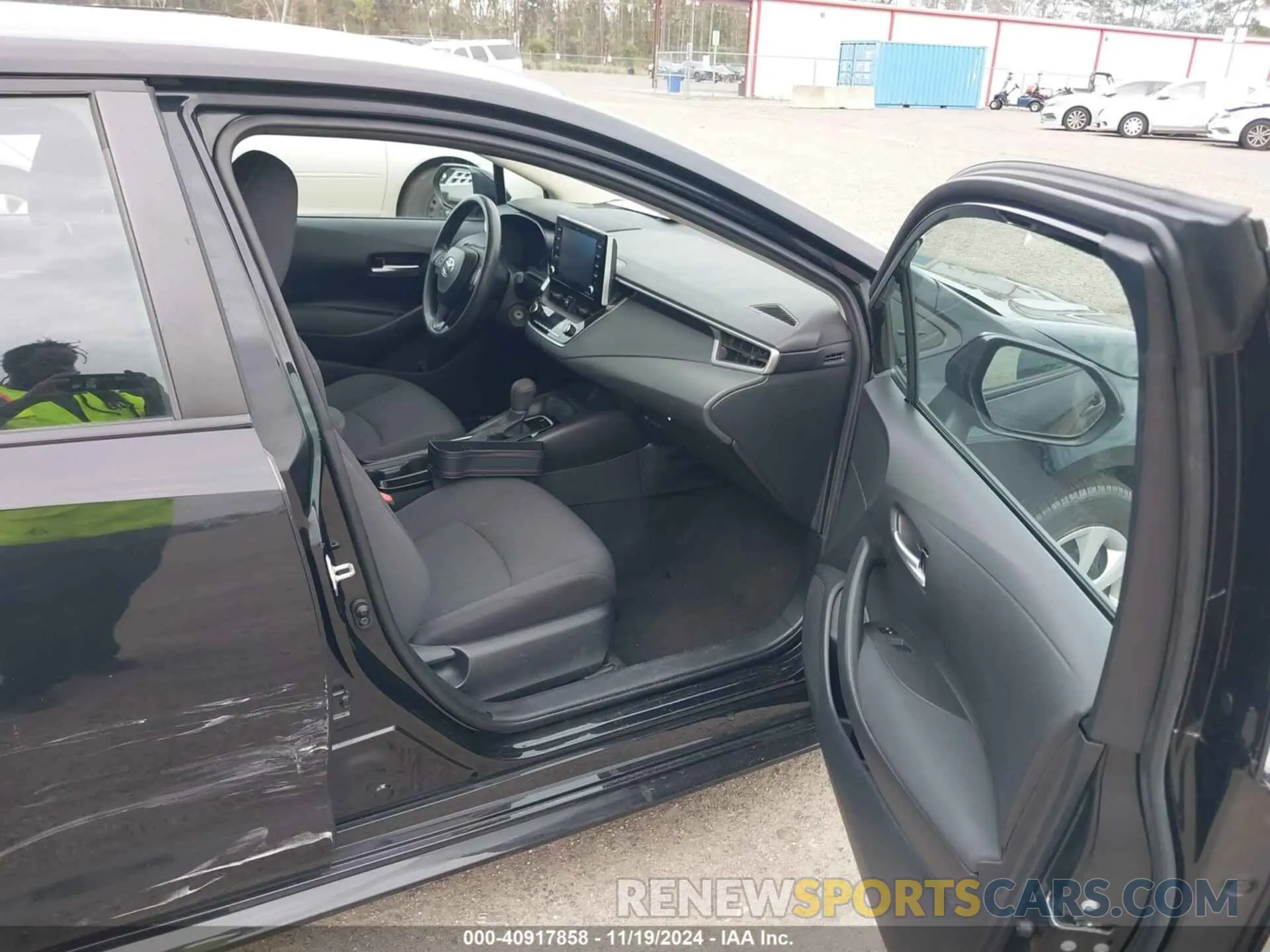 5 fotografías del automóvil dañado 5YFEPMAE1MP213005 TOYOTA COROLLA 2021