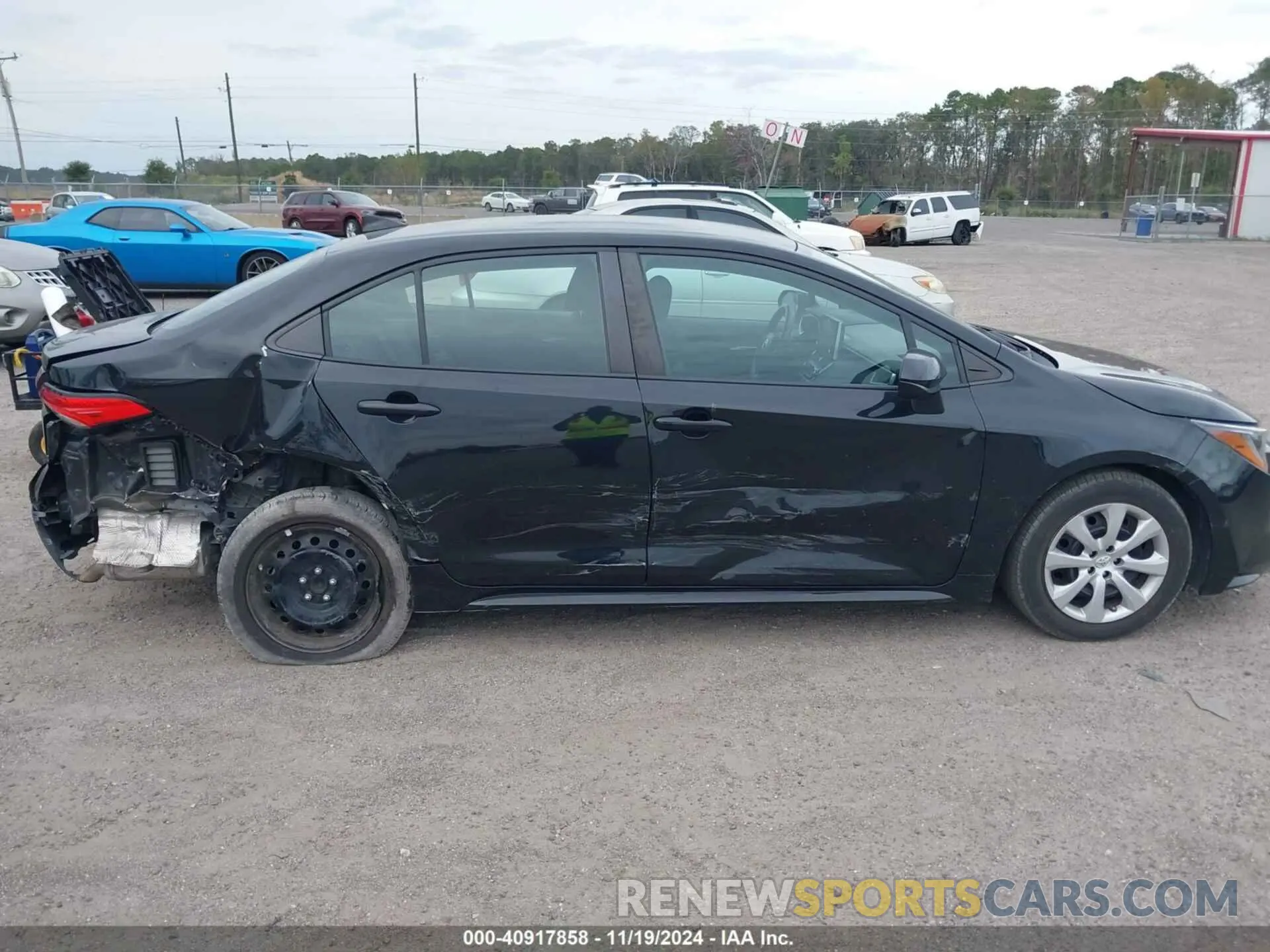 6 fotografías del automóvil dañado 5YFEPMAE1MP213005 TOYOTA COROLLA 2021