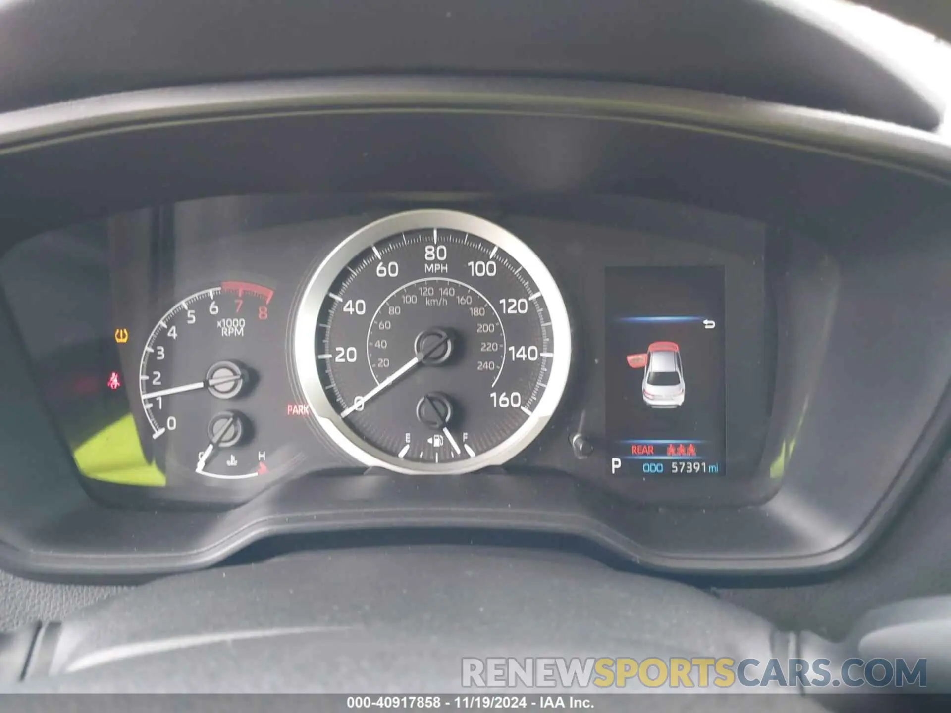 7 fotografías del automóvil dañado 5YFEPMAE1MP213005 TOYOTA COROLLA 2021