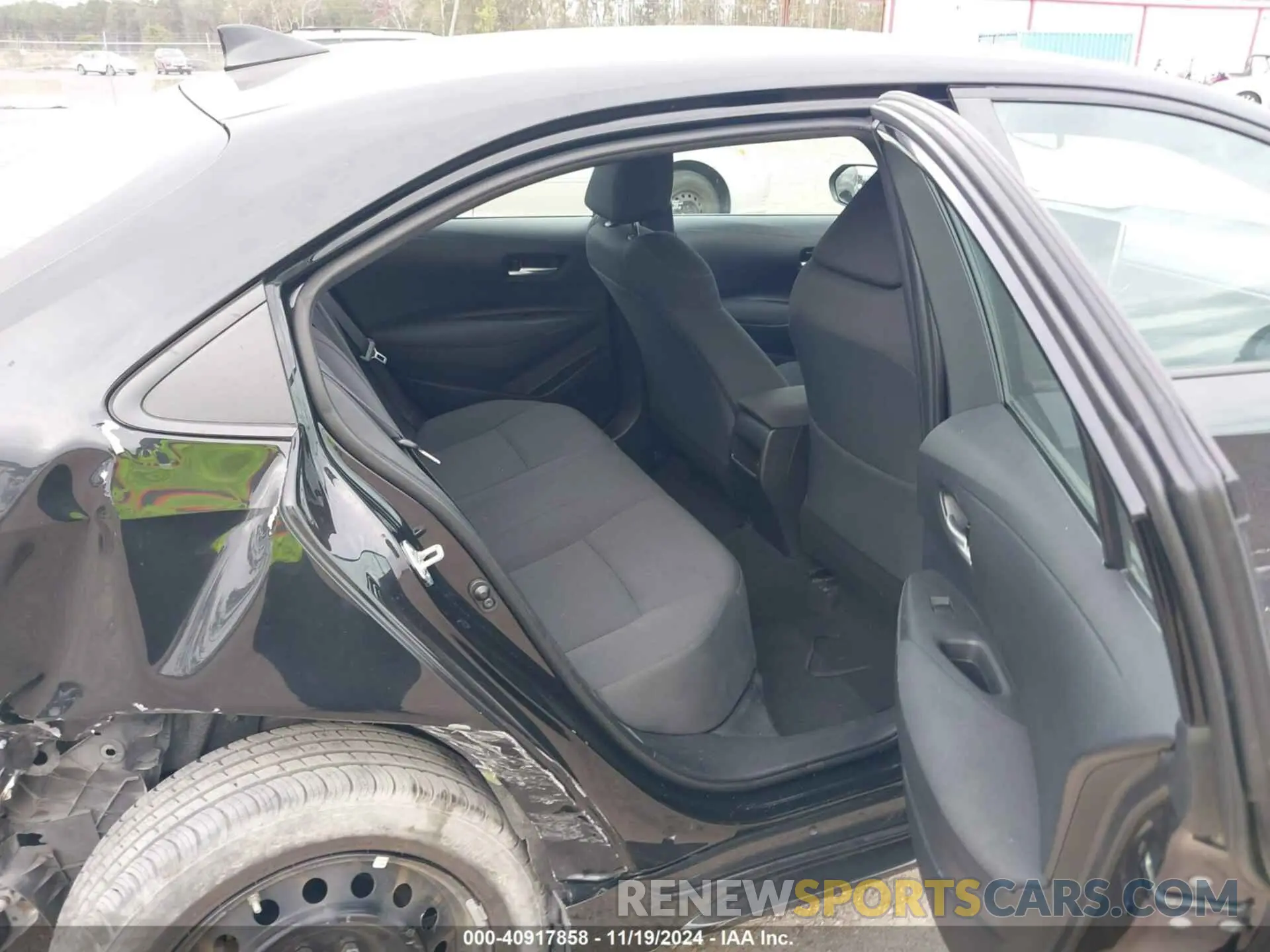 8 fotografías del automóvil dañado 5YFEPMAE1MP213005 TOYOTA COROLLA 2021