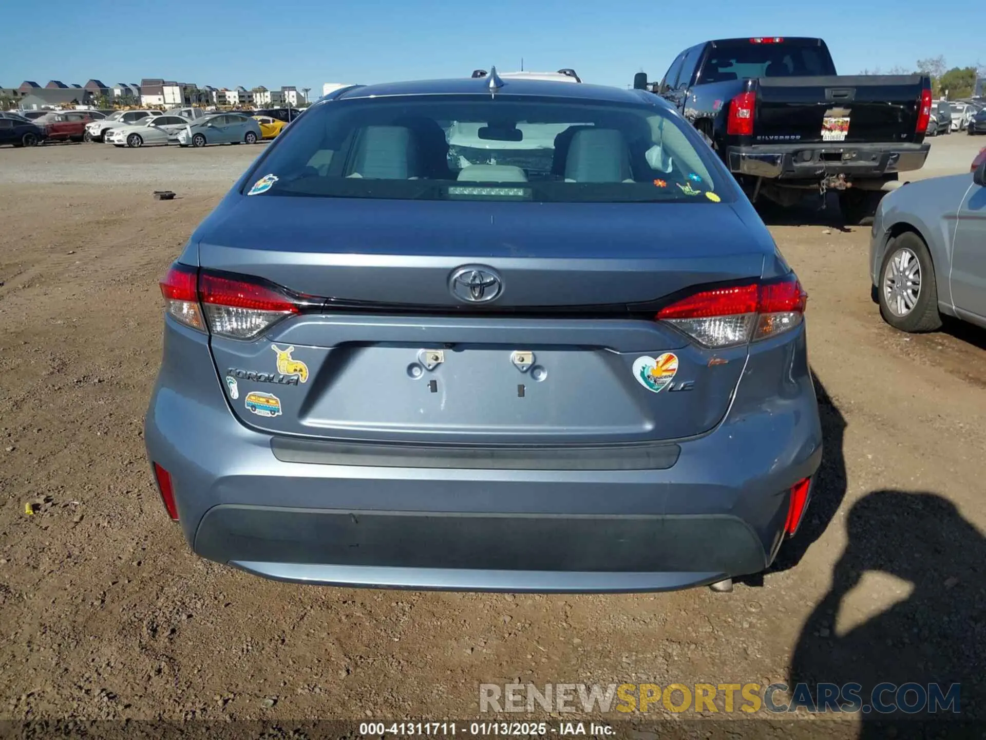16 fotografías del automóvil dañado 5YFEPMAE1MP214347 TOYOTA COROLLA 2021