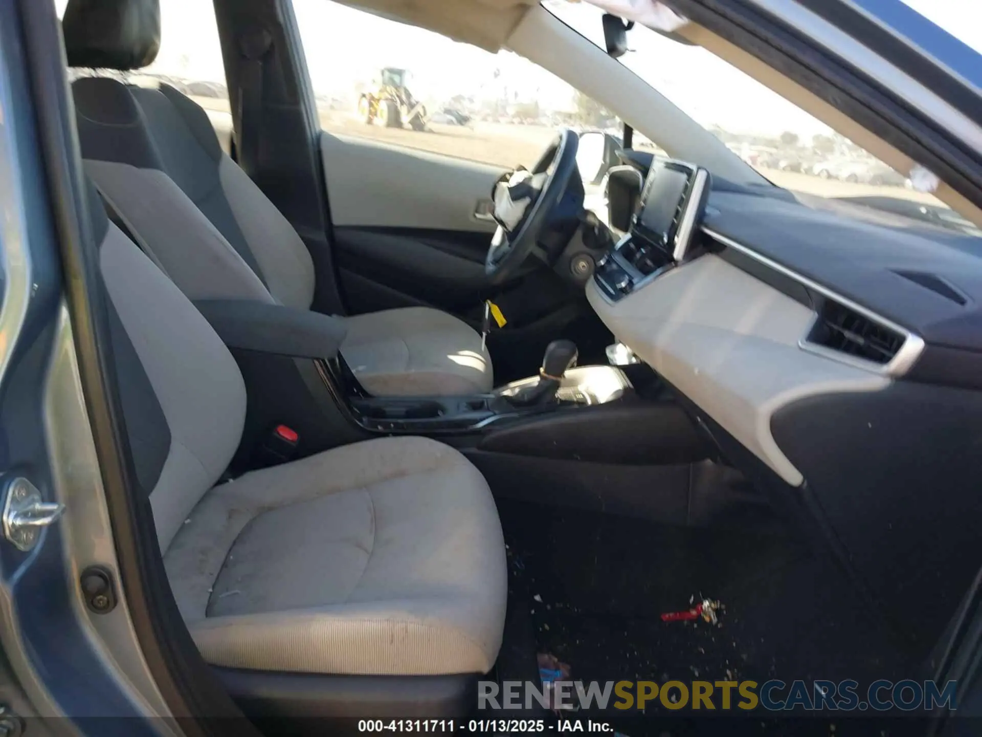 5 fotografías del automóvil dañado 5YFEPMAE1MP214347 TOYOTA COROLLA 2021