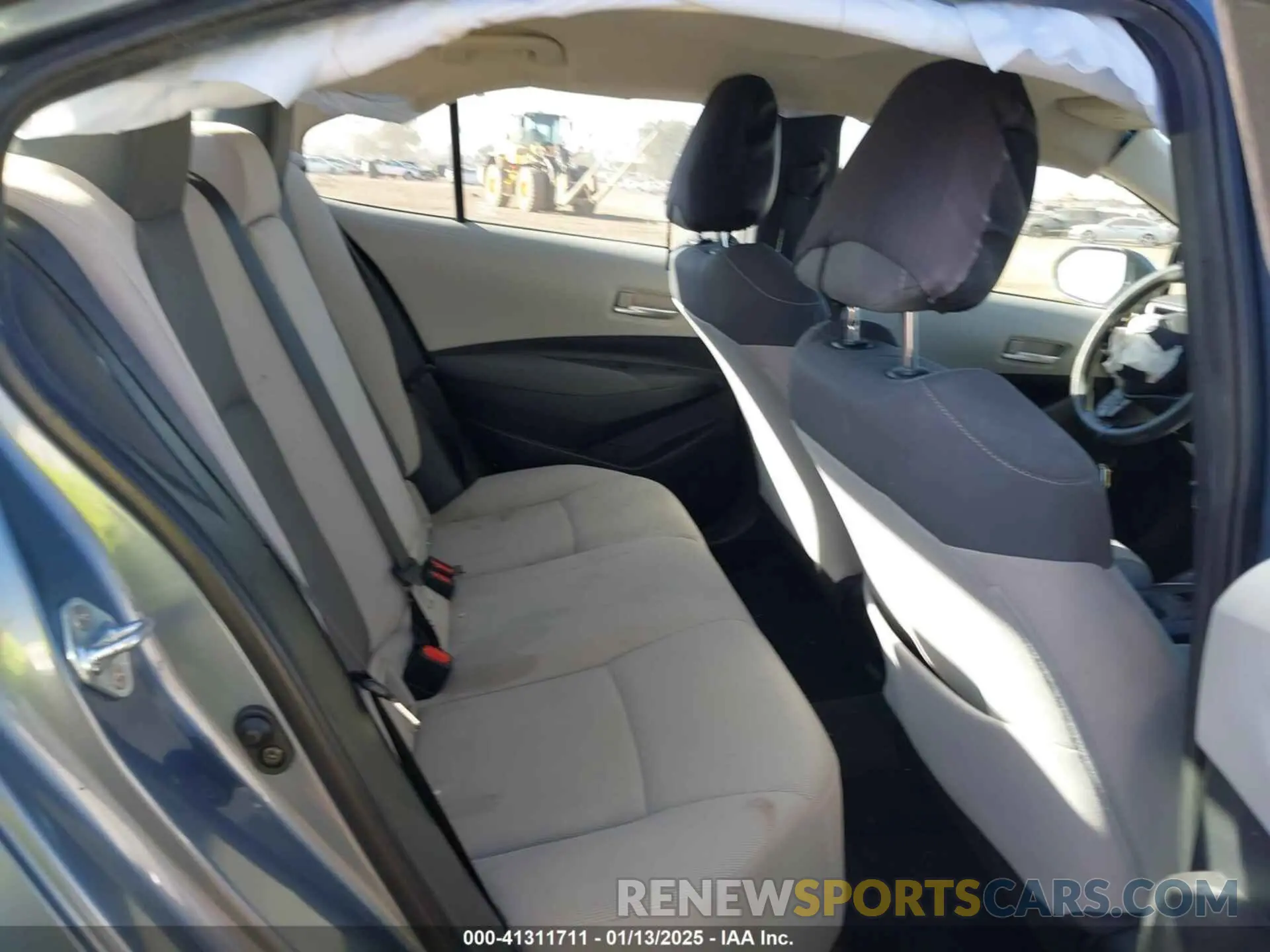 8 fotografías del automóvil dañado 5YFEPMAE1MP214347 TOYOTA COROLLA 2021