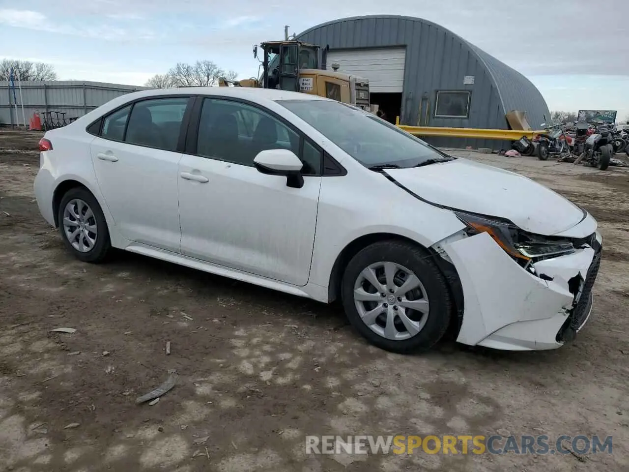 4 fotografías del automóvil dañado 5YFEPMAE1MP214736 TOYOTA COROLLA 2021