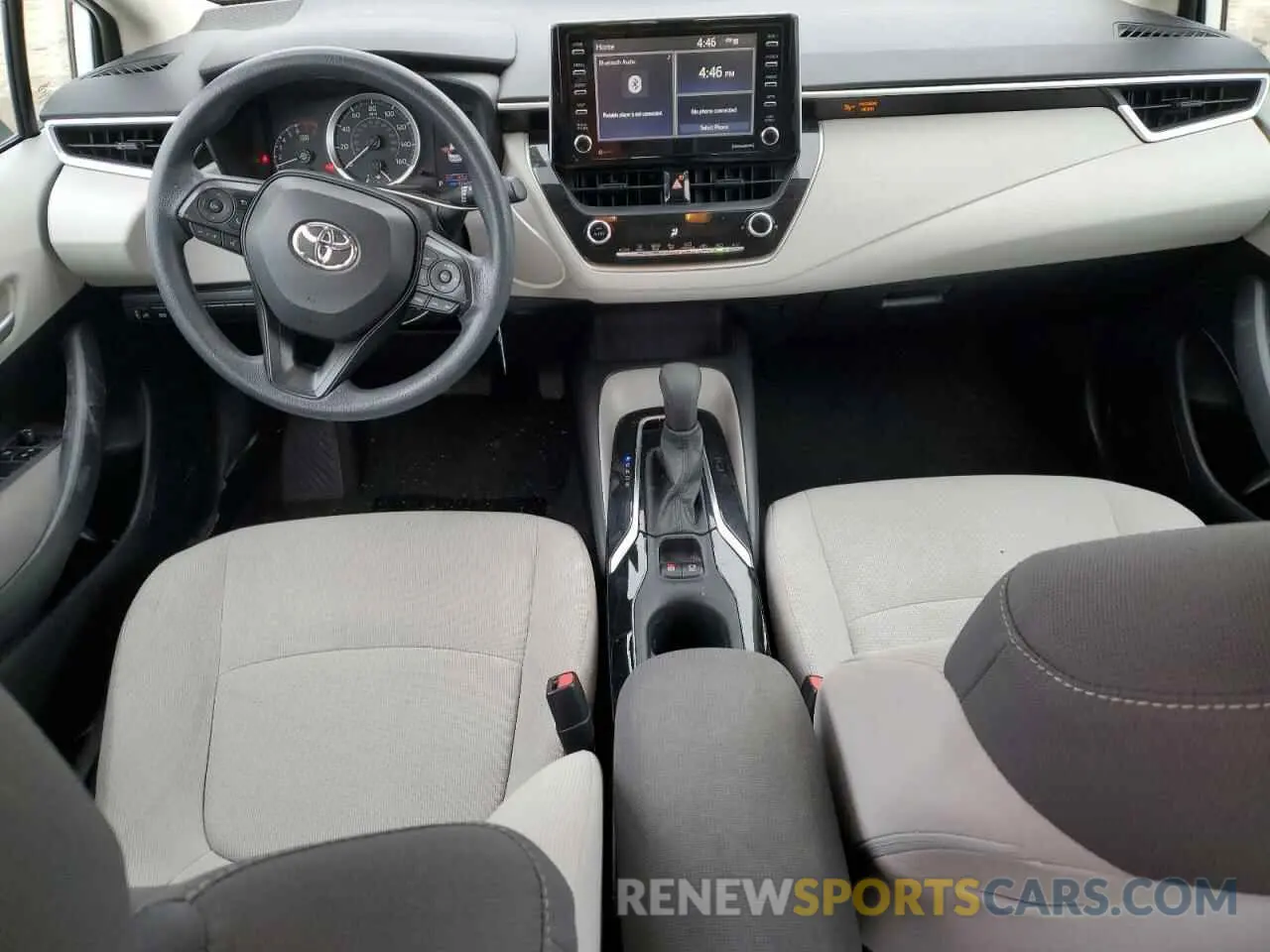 8 fotografías del automóvil dañado 5YFEPMAE1MP214736 TOYOTA COROLLA 2021