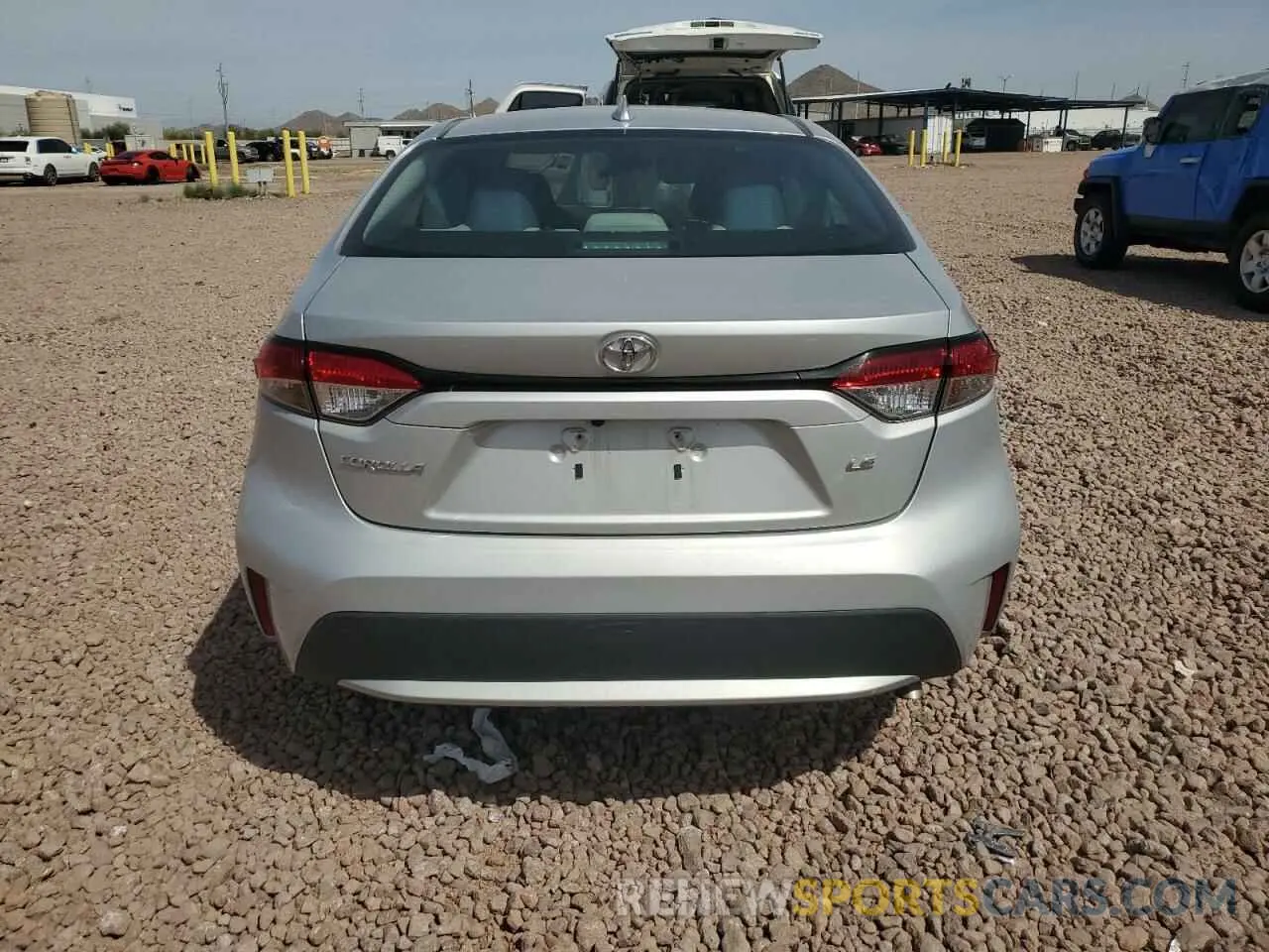 6 fotografías del automóvil dañado 5YFEPMAE1MP214848 TOYOTA COROLLA 2021