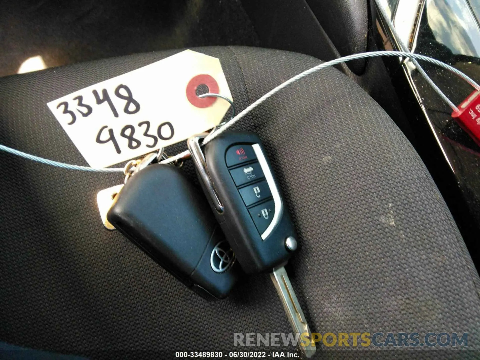 11 fotografías del automóvil dañado 5YFEPMAE1MP220813 TOYOTA COROLLA 2021
