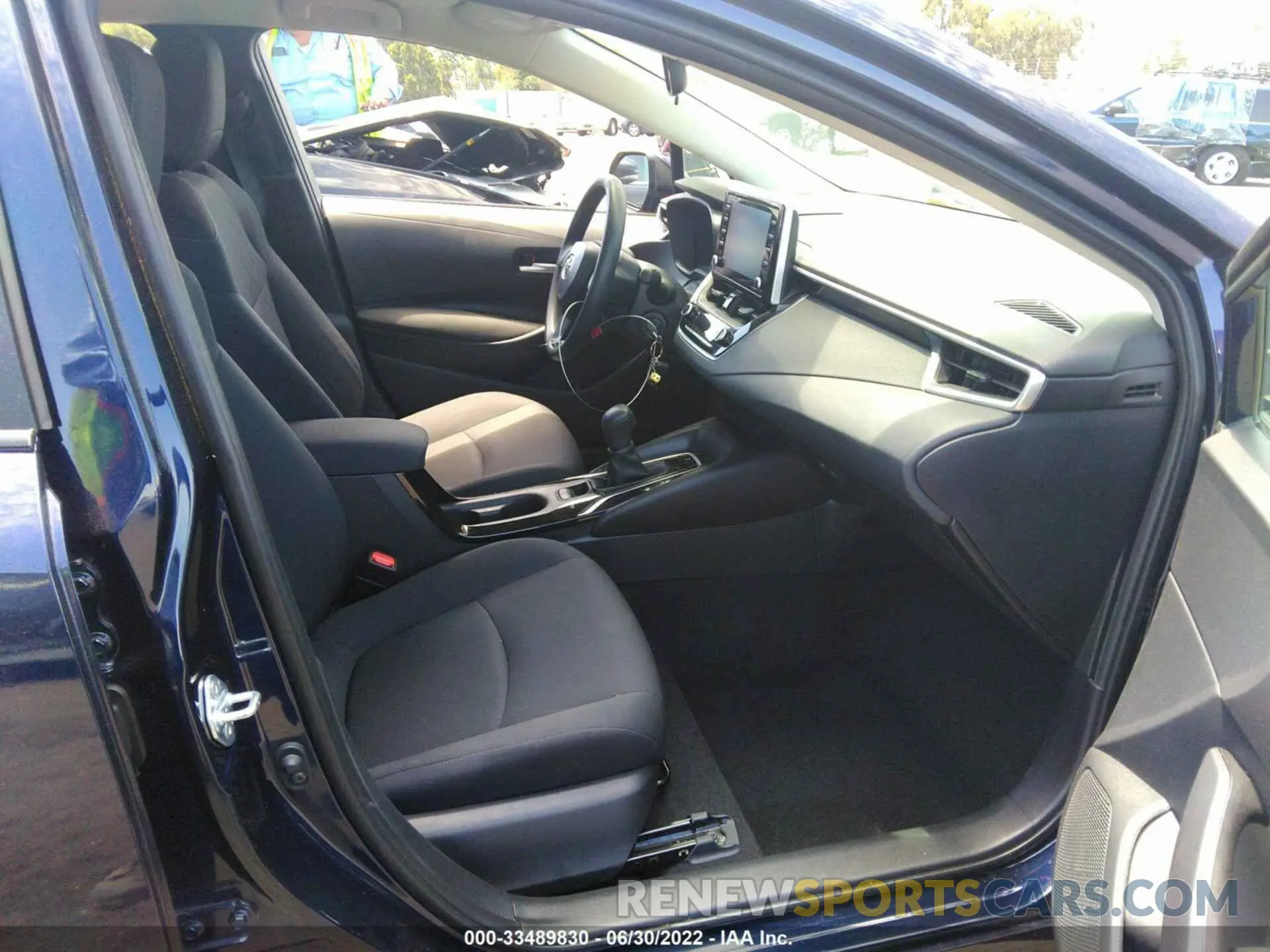 5 fotografías del automóvil dañado 5YFEPMAE1MP220813 TOYOTA COROLLA 2021